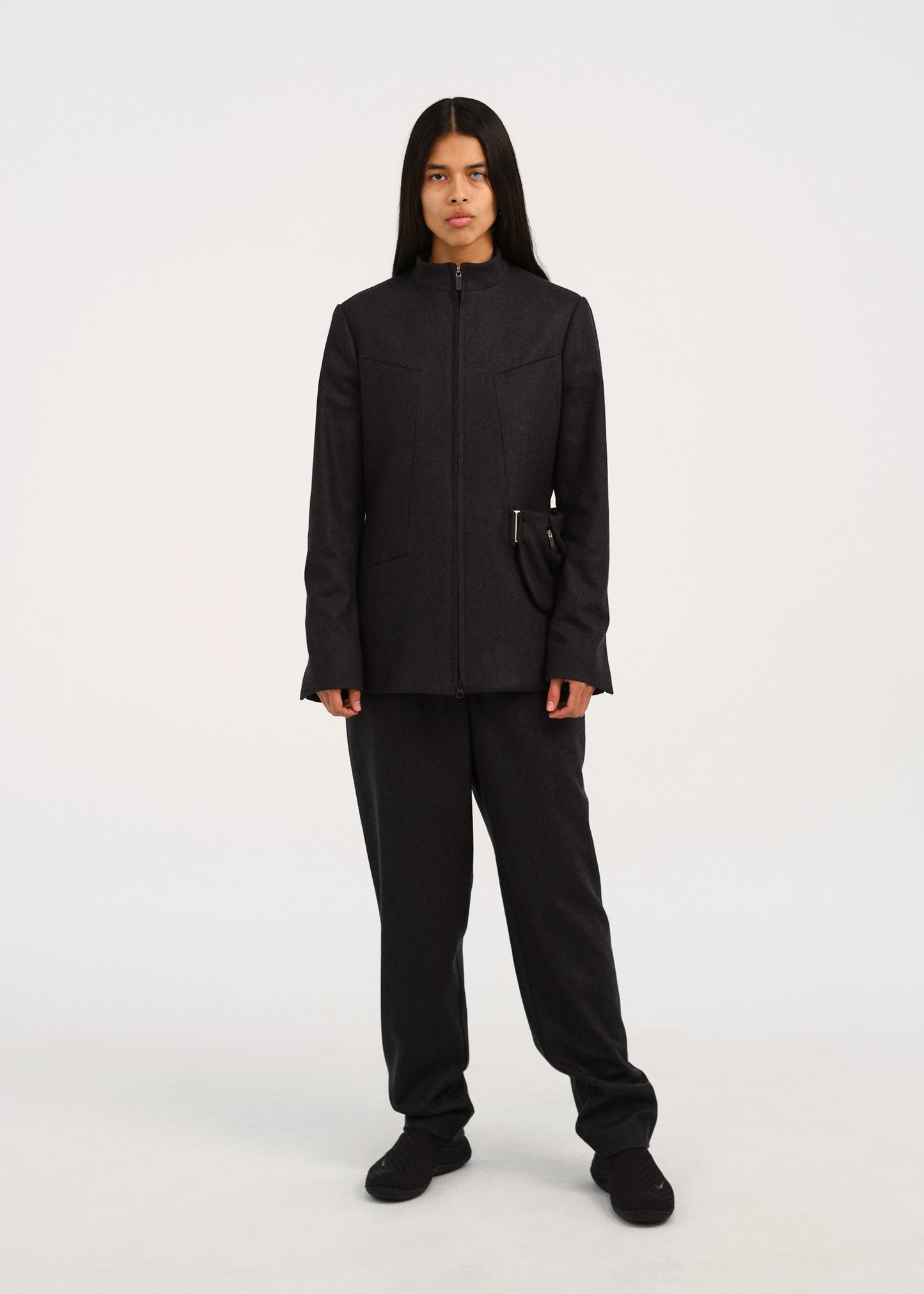 Suit Jacket w/ Waist Bag