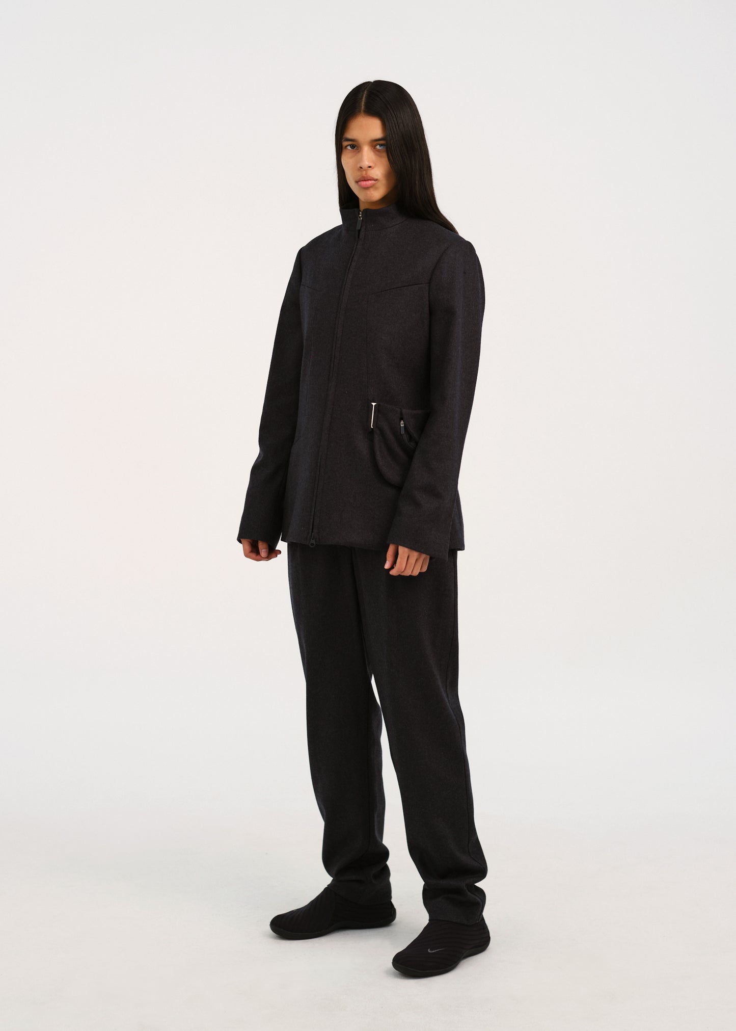 Suit Jacket w/ Waist Bag