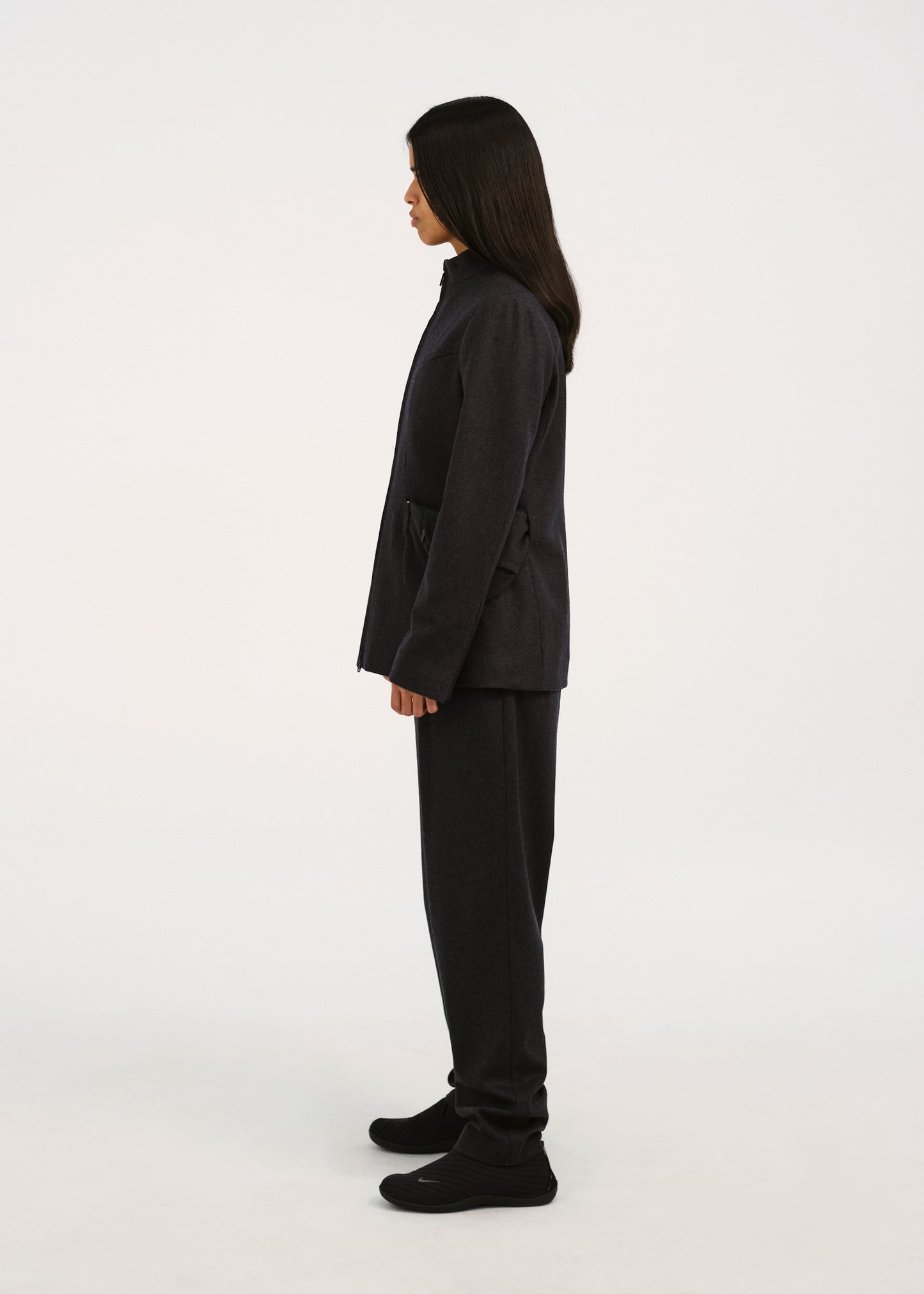 Suit Jacket w/ Waist Bag
