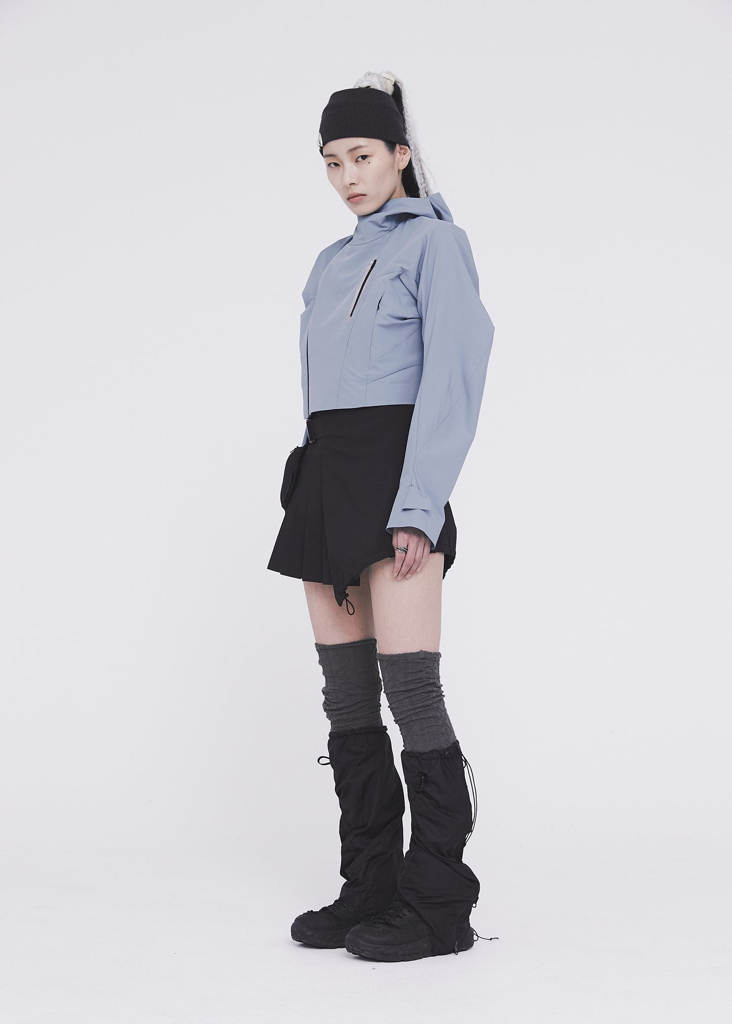 Cropped Shell Jacket