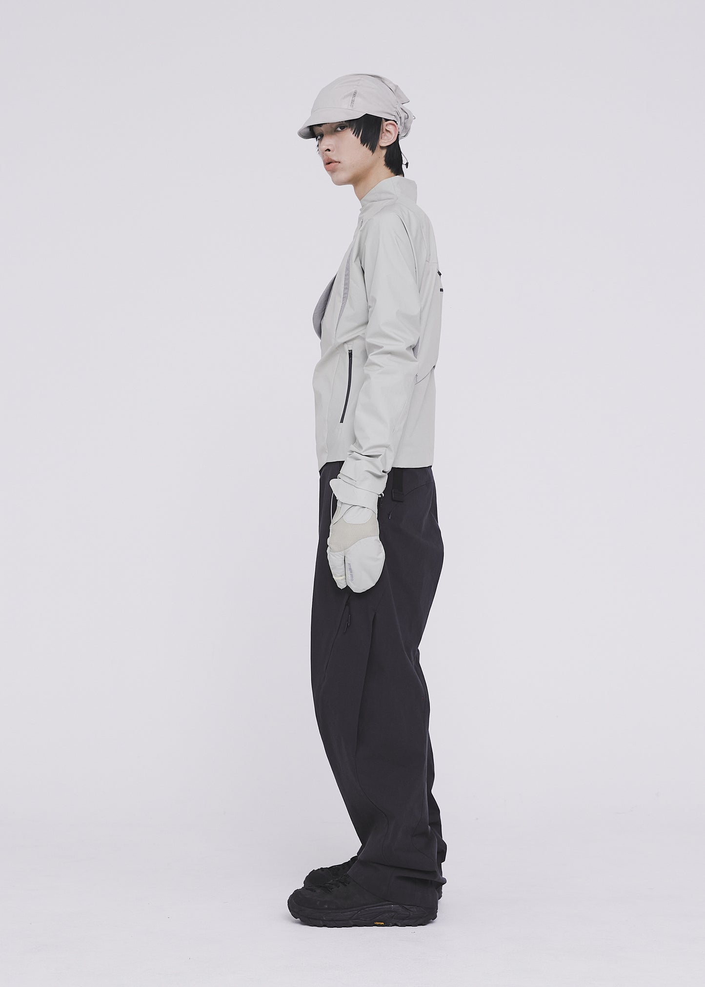 Asymmetric Paneled Jacket