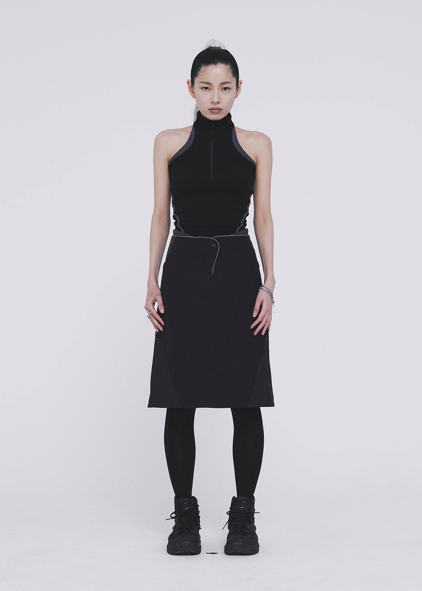 Paneled Skirt