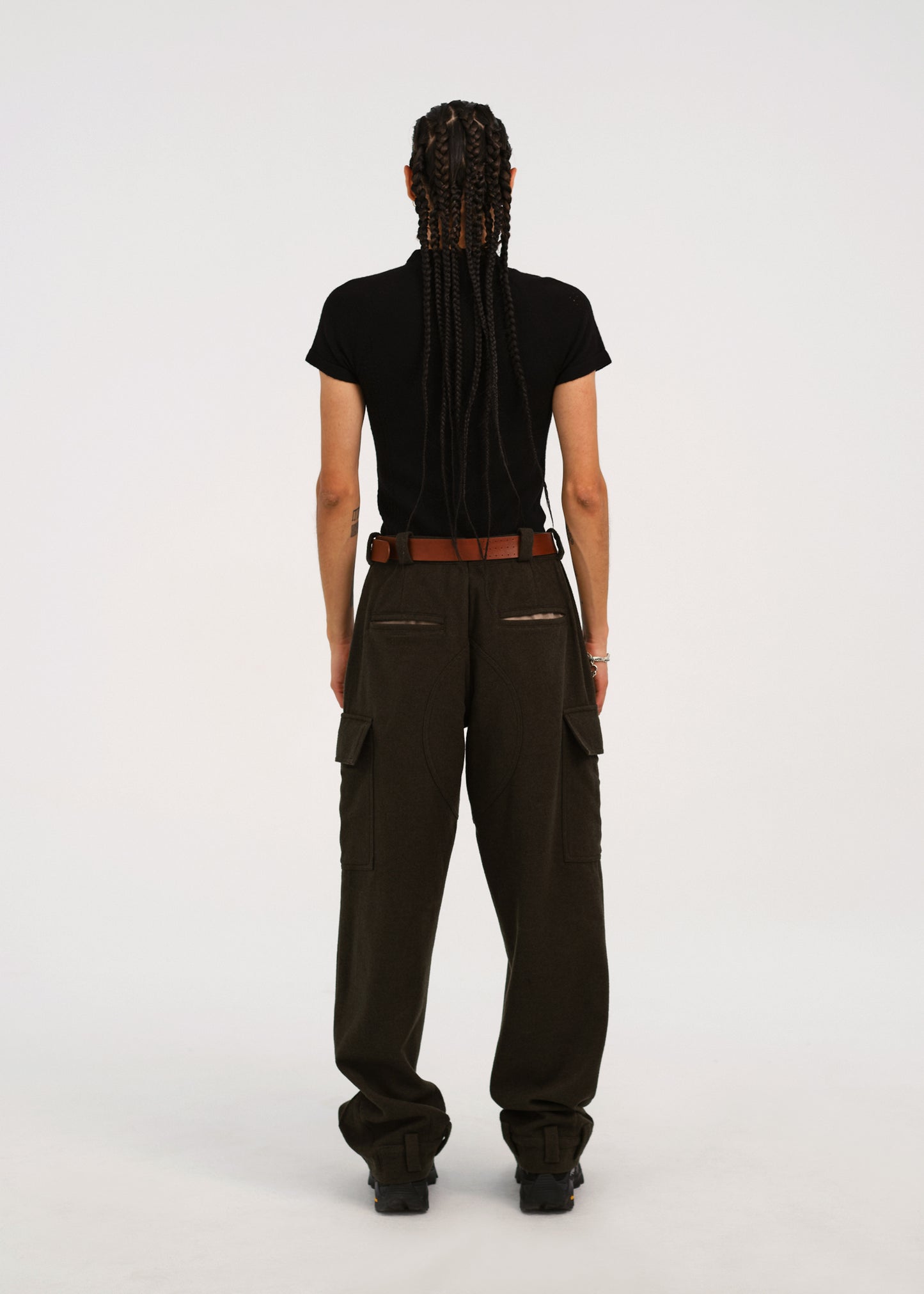 Perforated Knit Top