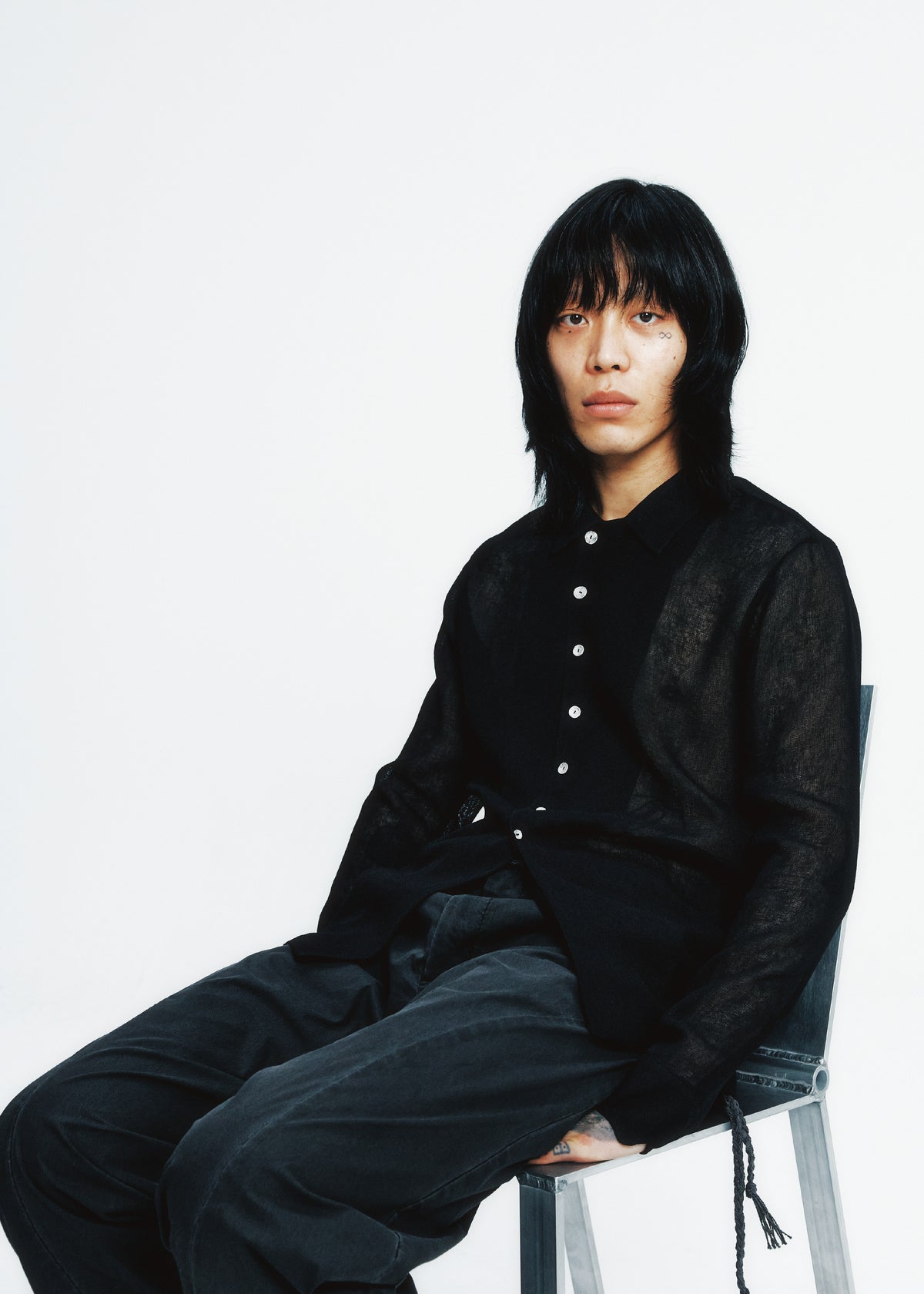 Silver Button Shirt