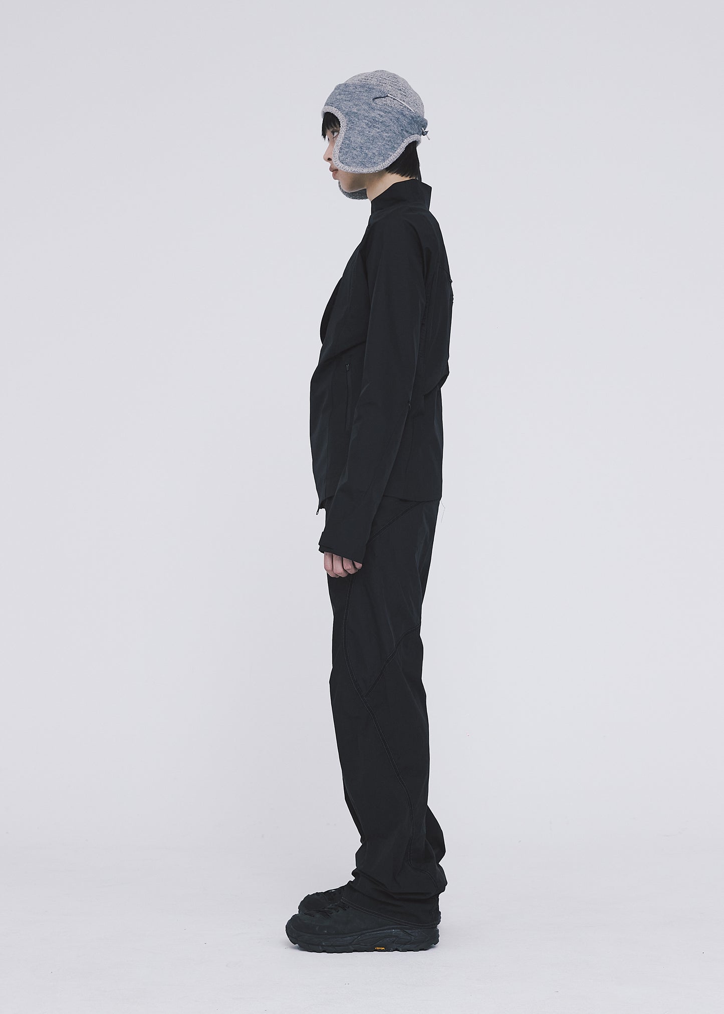 Asymmetric Paneled Jacket