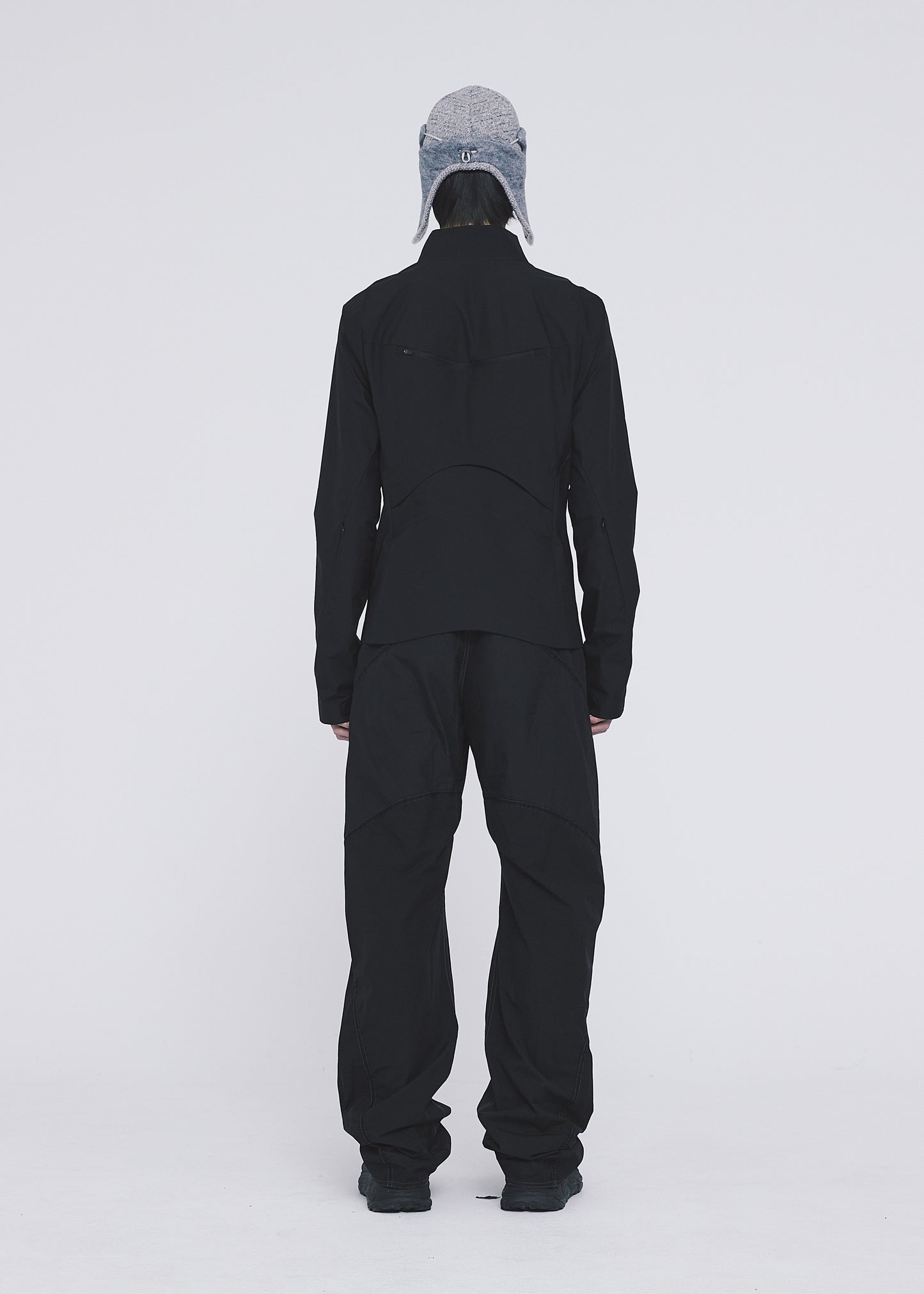 Asymmetric Paneled Jacket