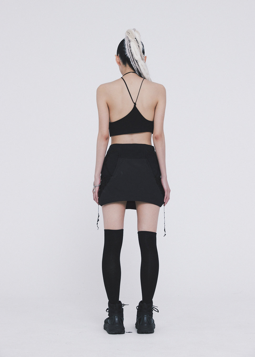 Laced Mini Skirt