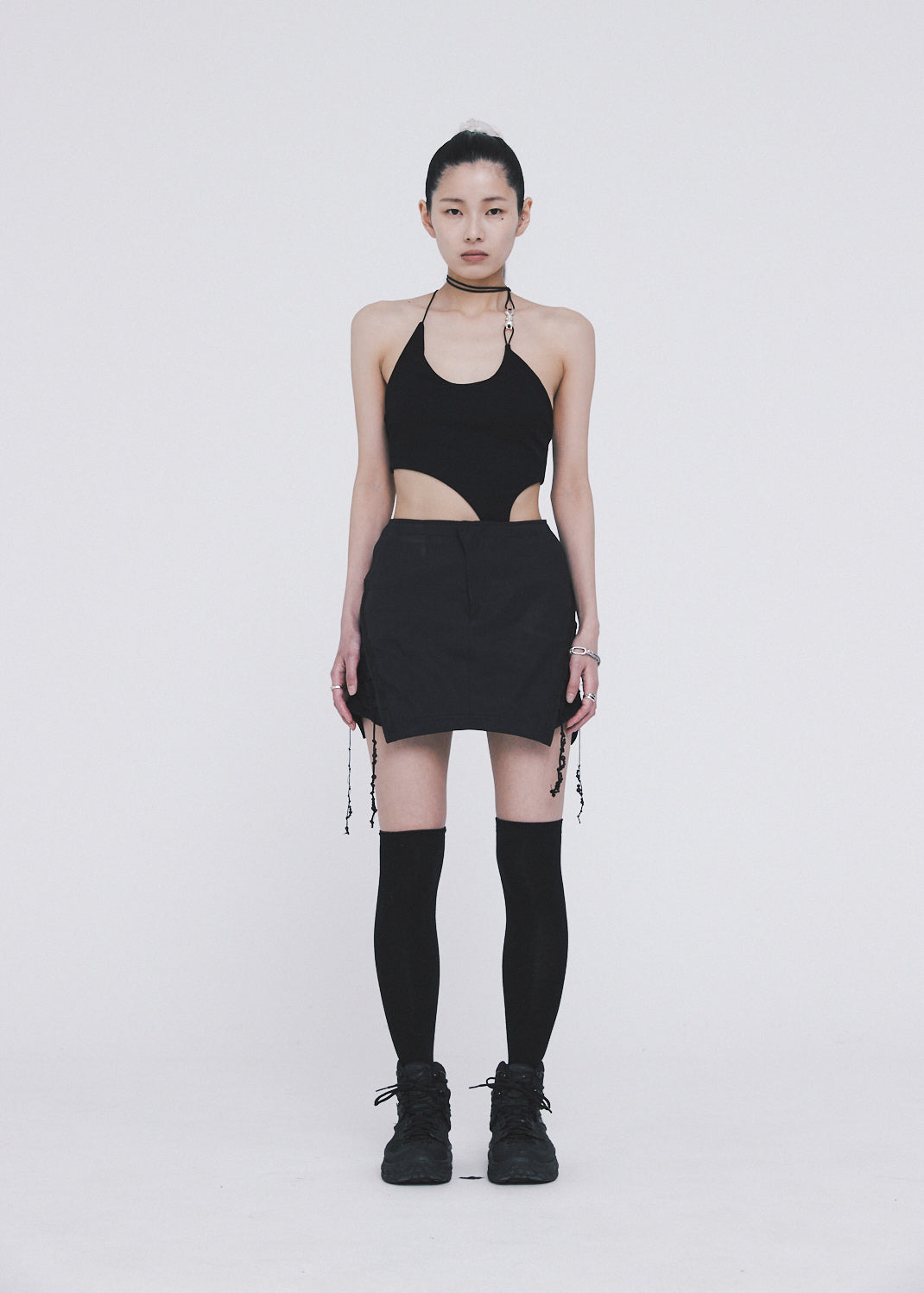 Laced Mini Skirt
