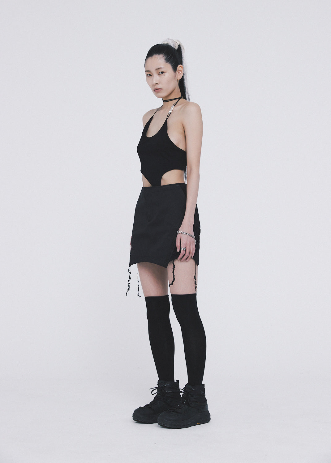 Laced Mini Skirt