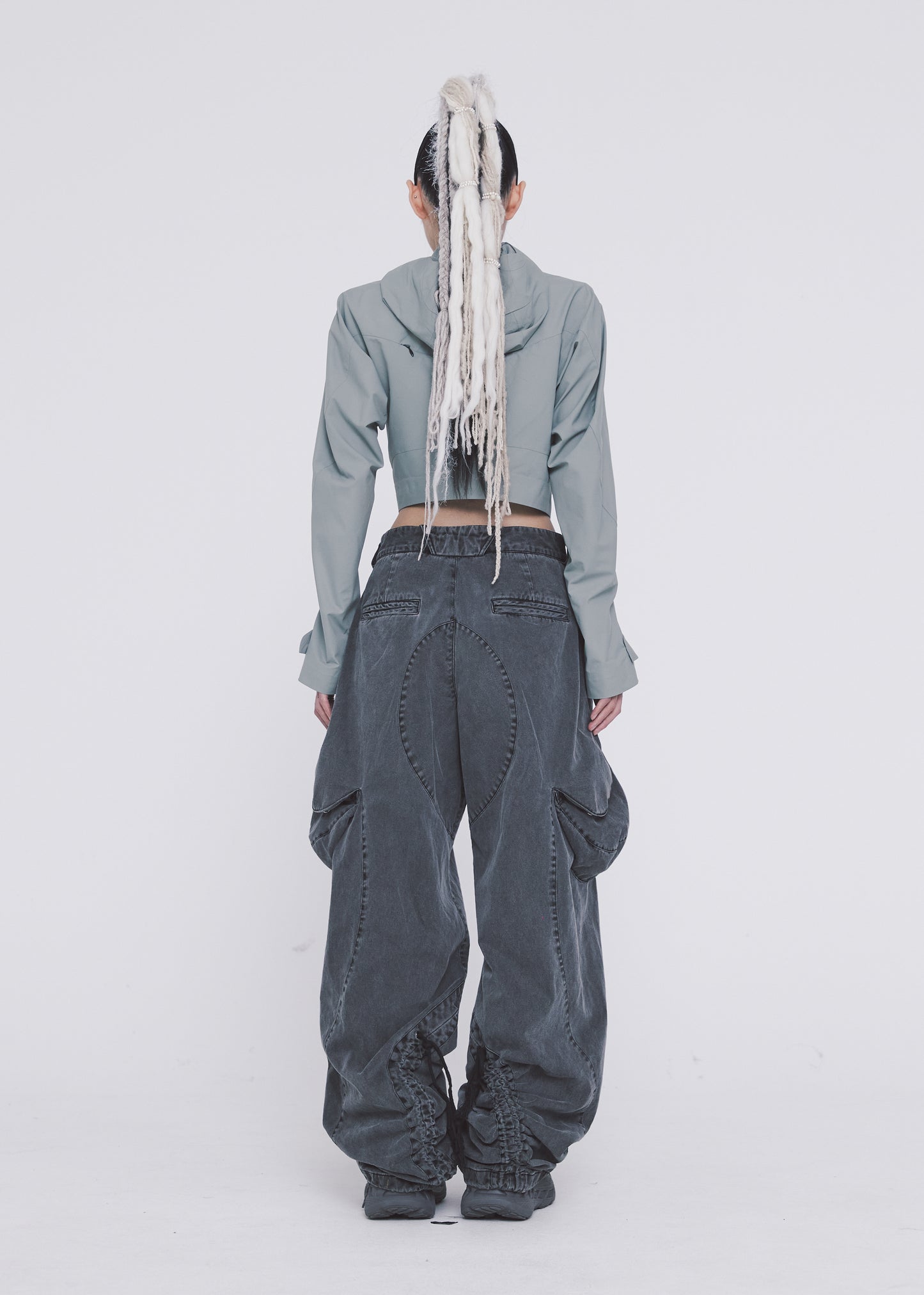 Cropped Shell Jacket