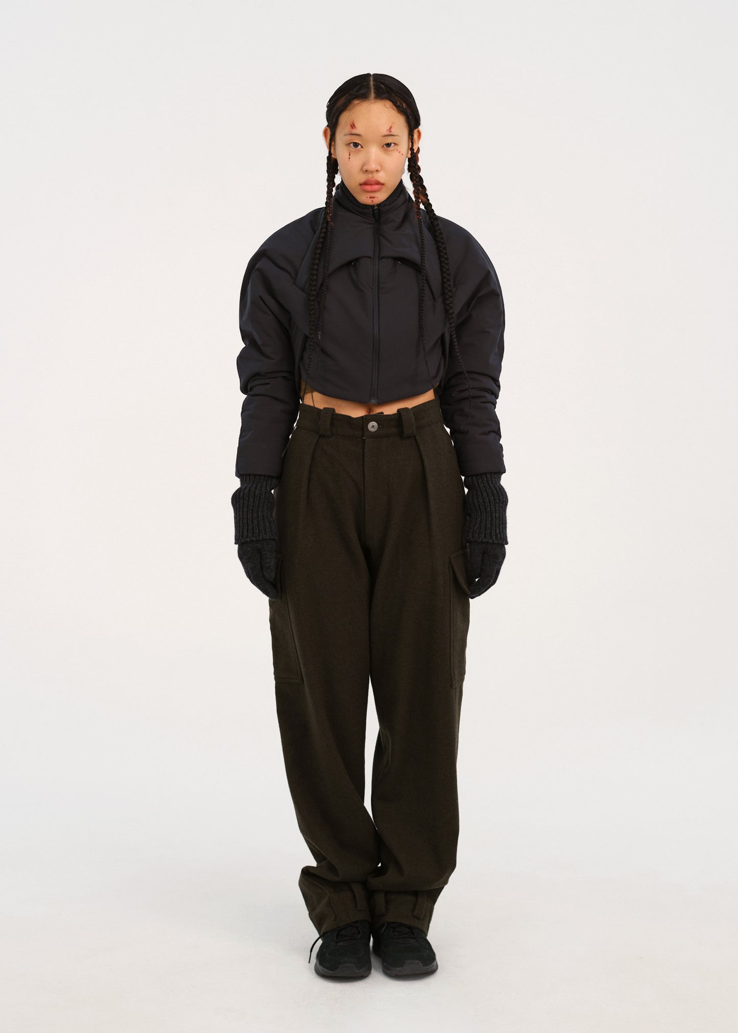 Padded Harness Jacket w/ Gloves