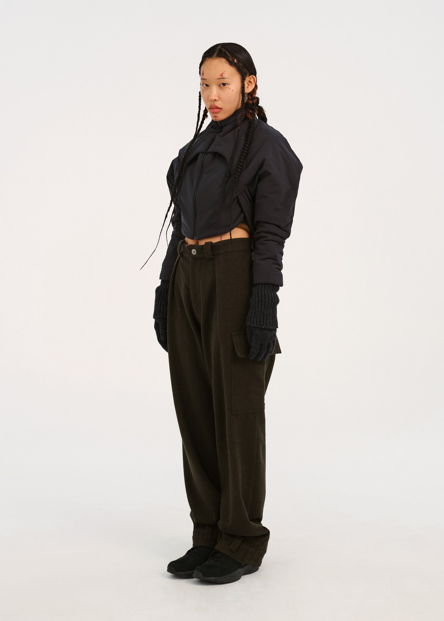 Padded Harness Jacket w/ Gloves