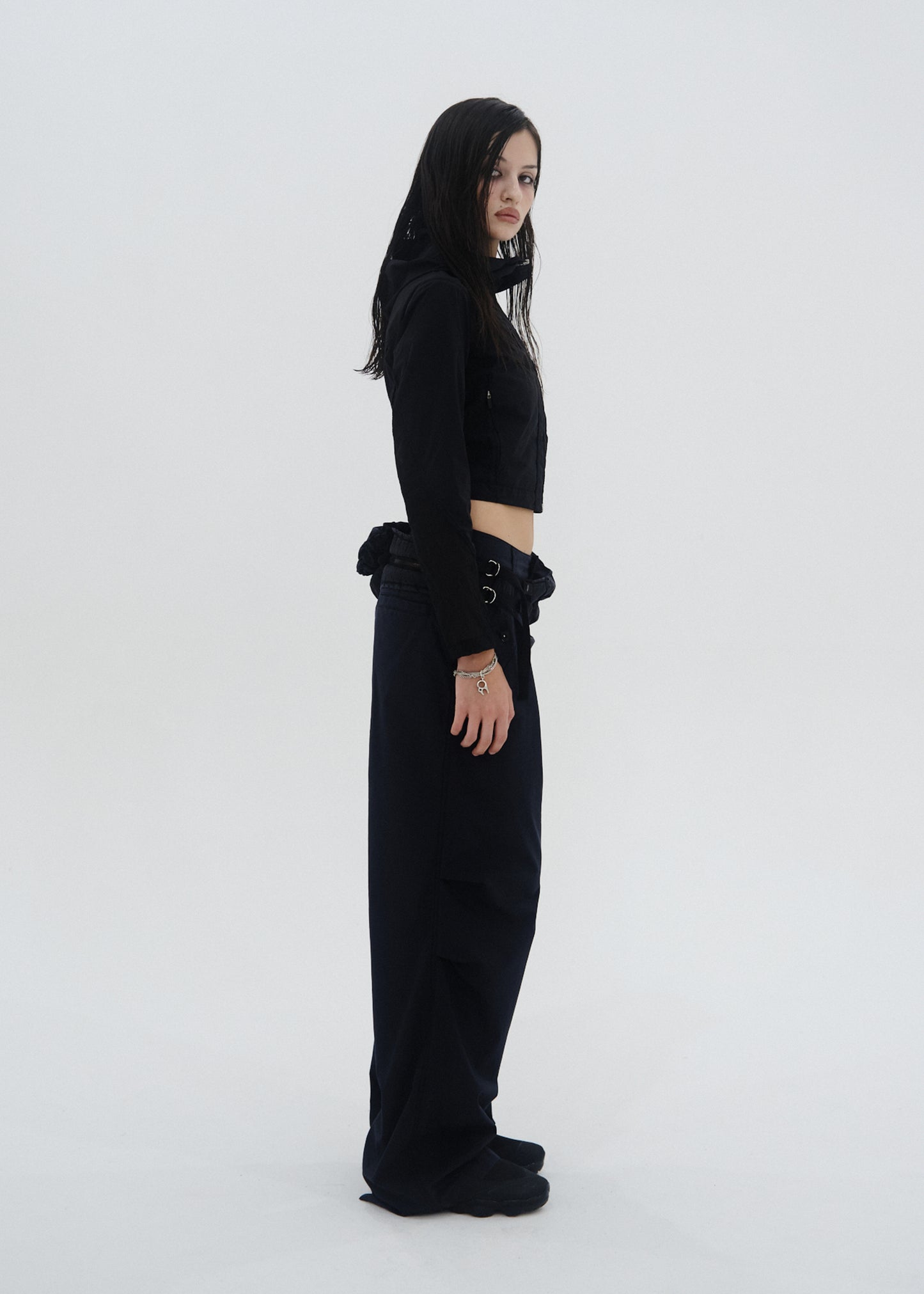 Paneled Crop Jacket