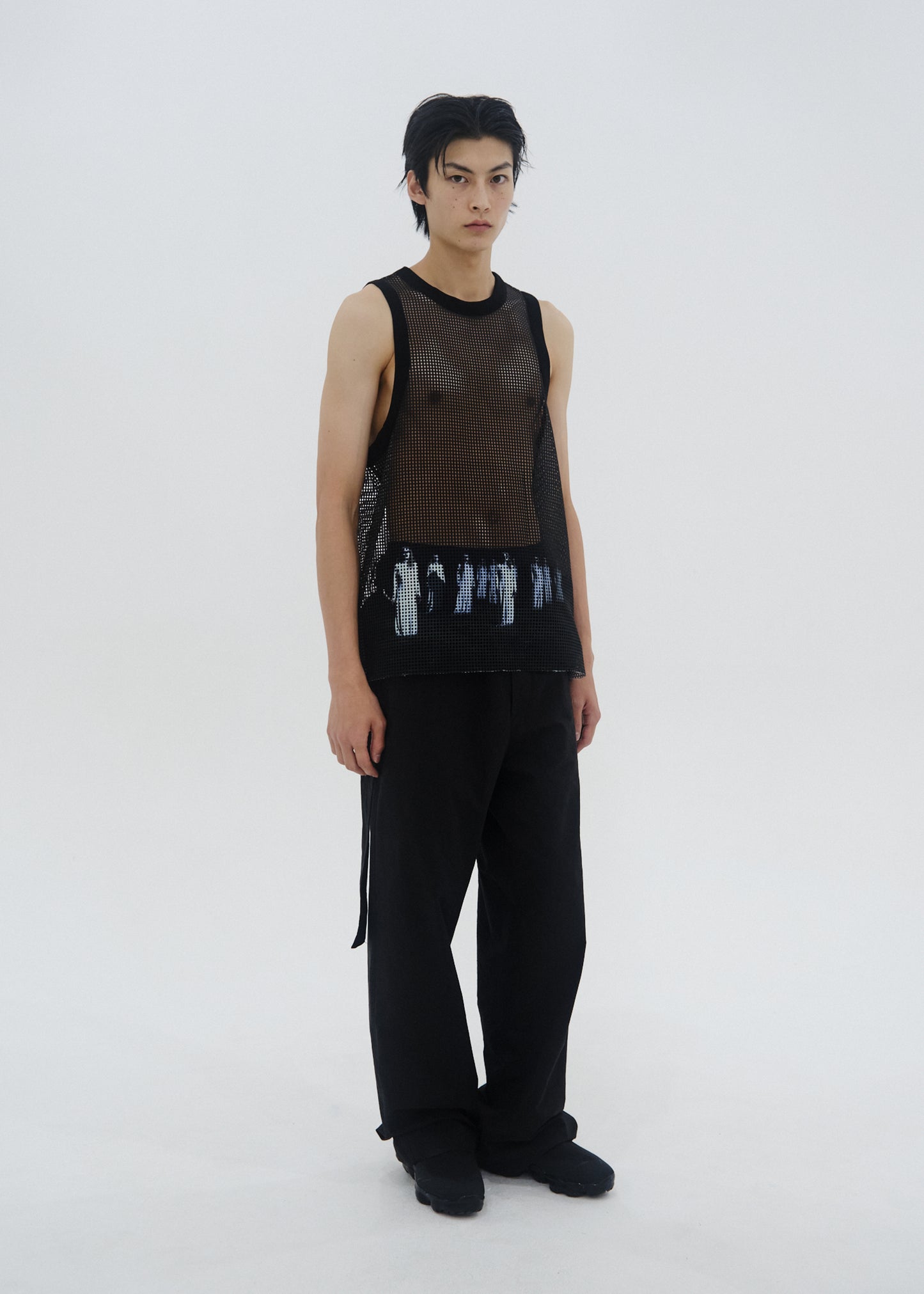 "JR" Mesh Sleeveless