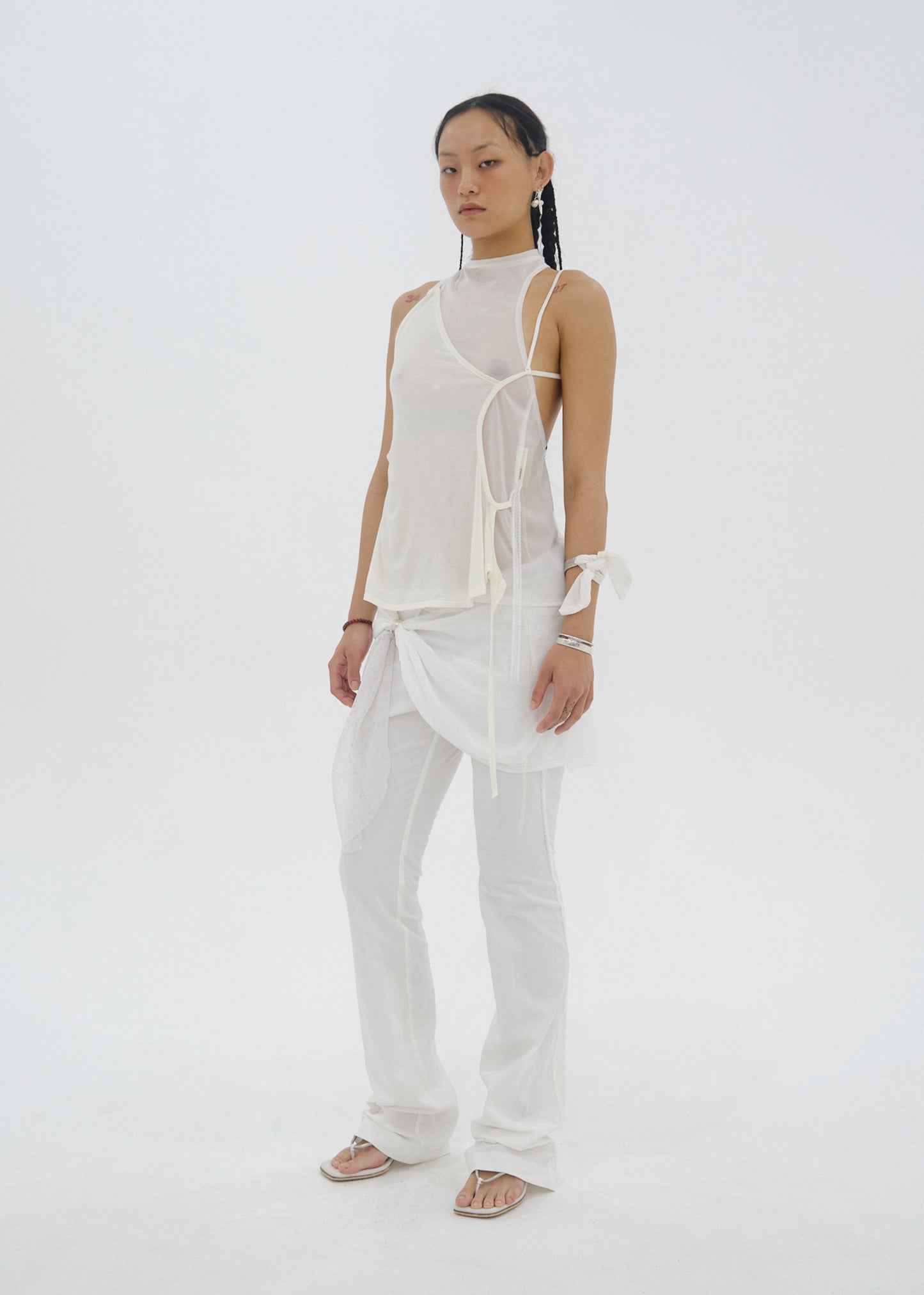 Tie Scarf Pants