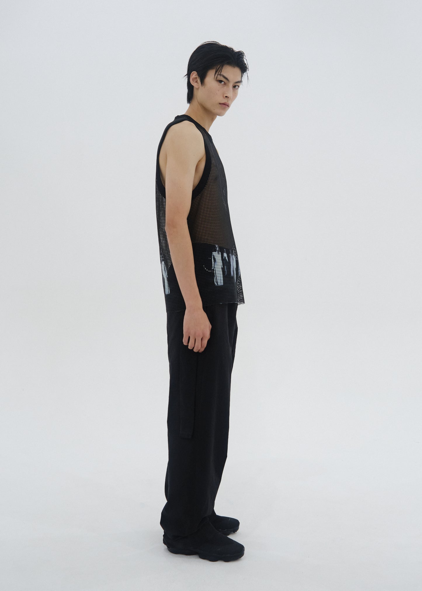 "JR" Mesh Sleeveless