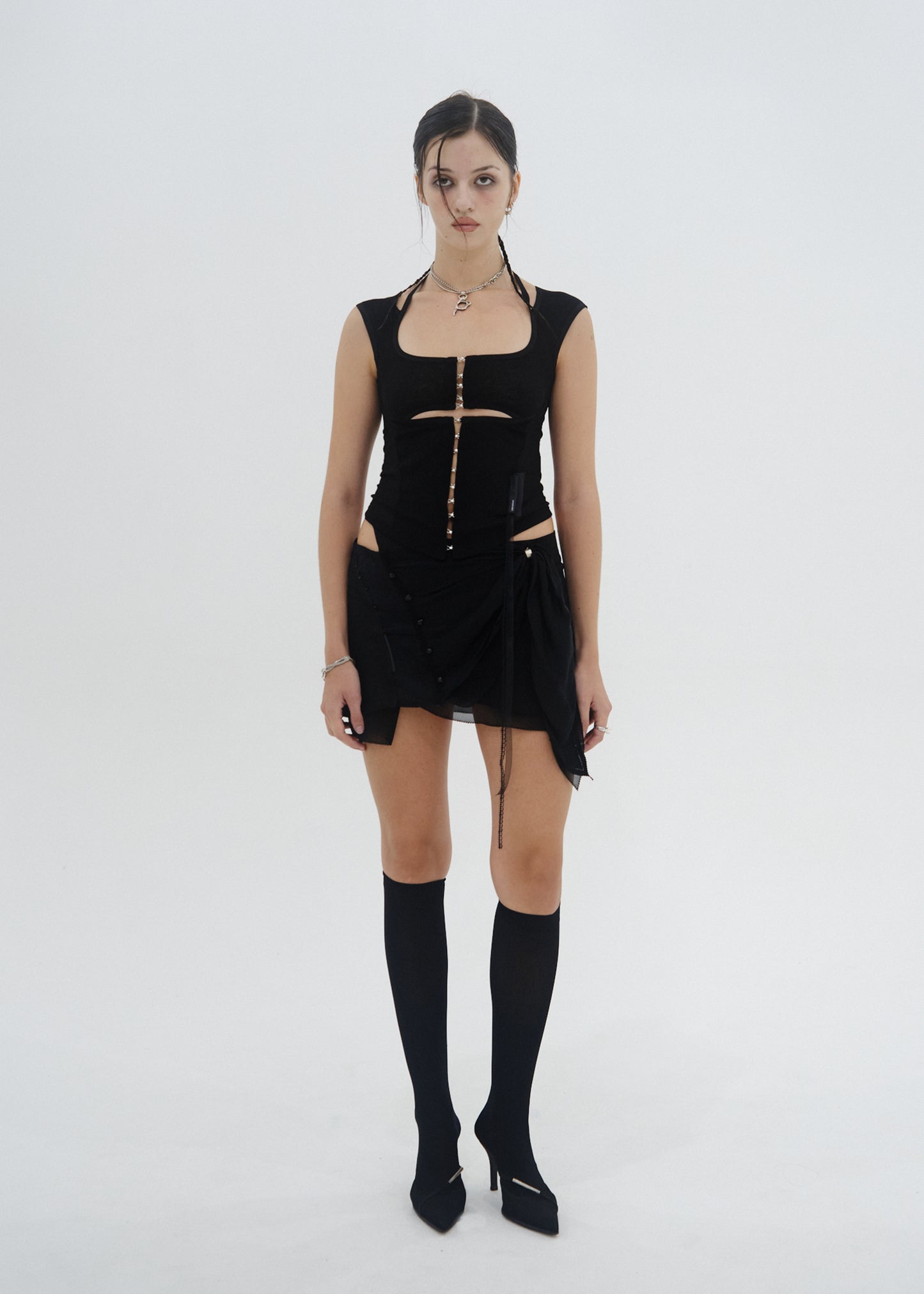 Layered Slash Top