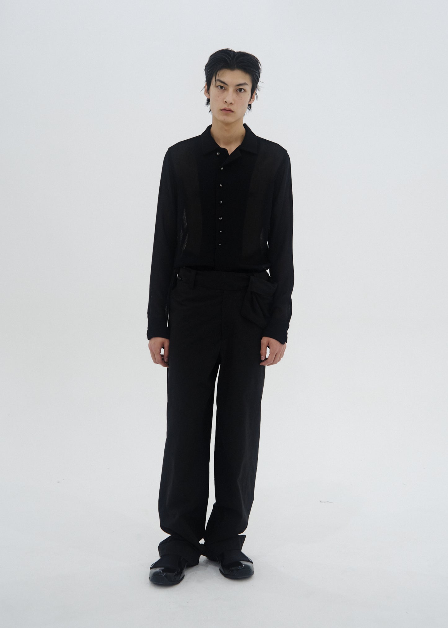 Cotton Pants w/ Waist Bag