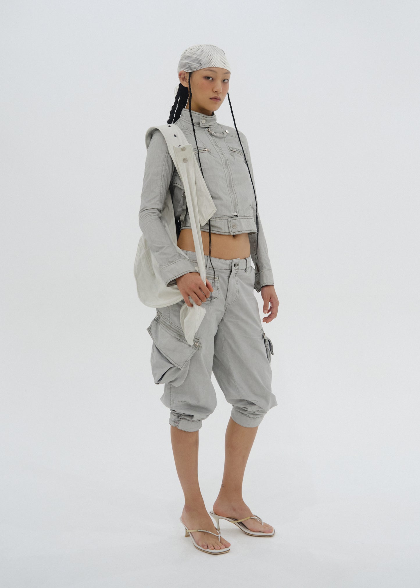 Dyed Moto Jacket