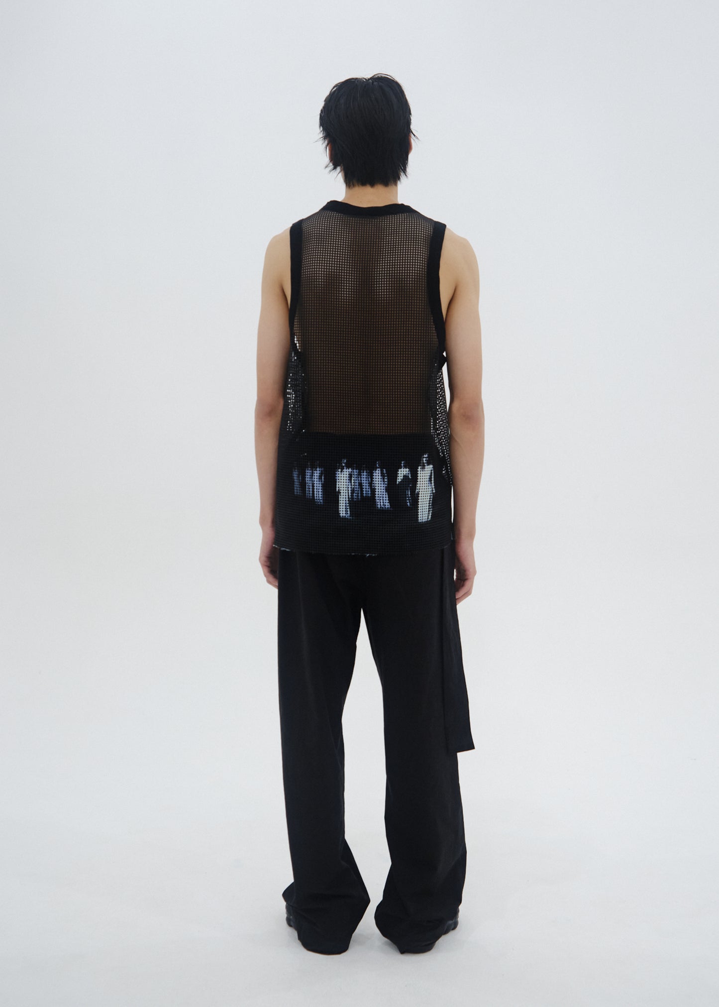"JR" Mesh Sleeveless