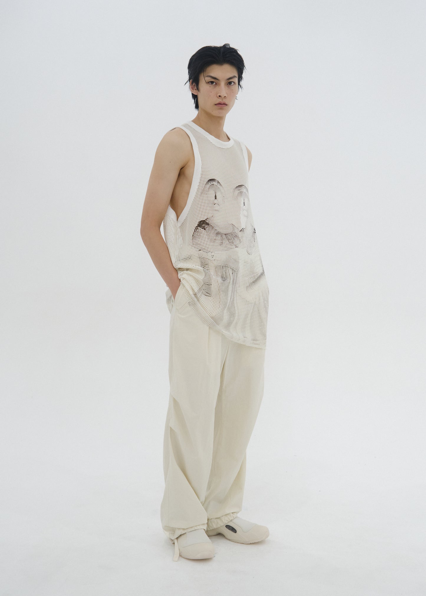 "JR" Mesh Sleeveless