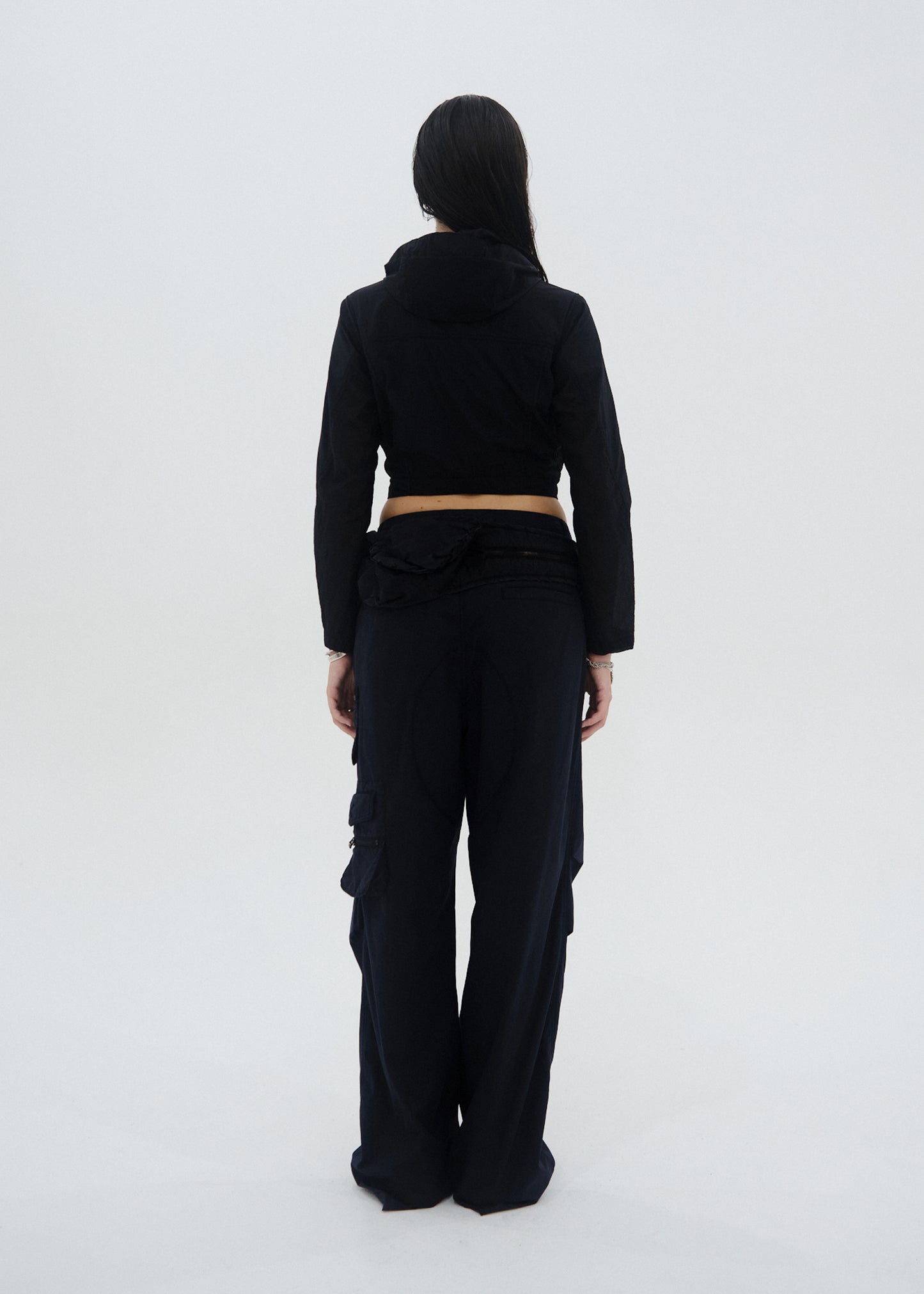 Paneled Crop Jacket
