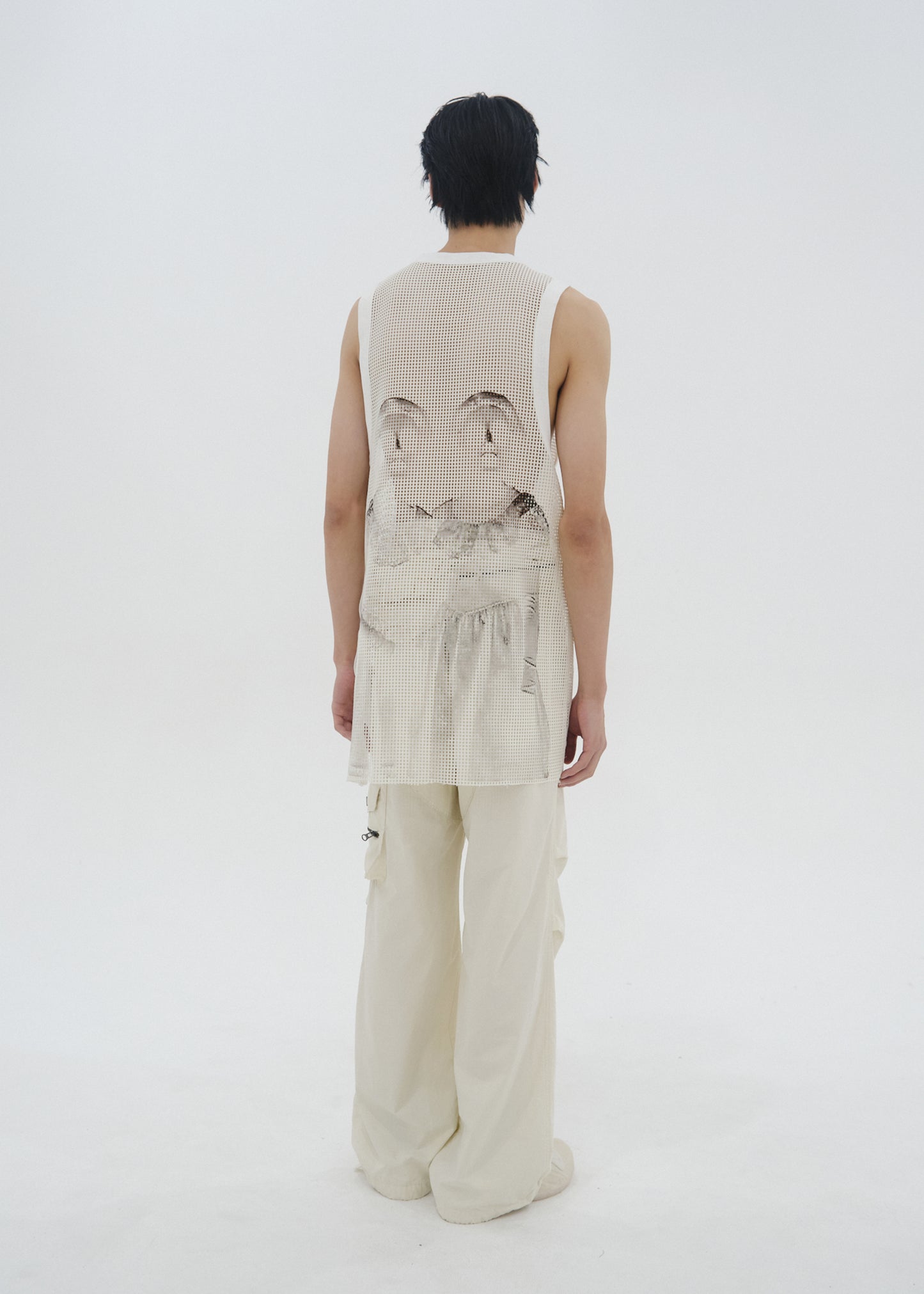 "JR" Mesh Sleeveless