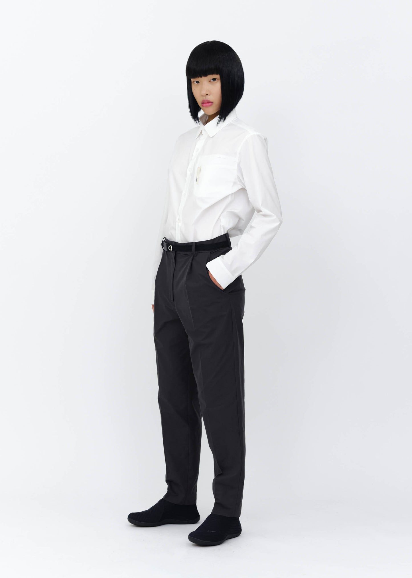 Slim Pants w/ Belt