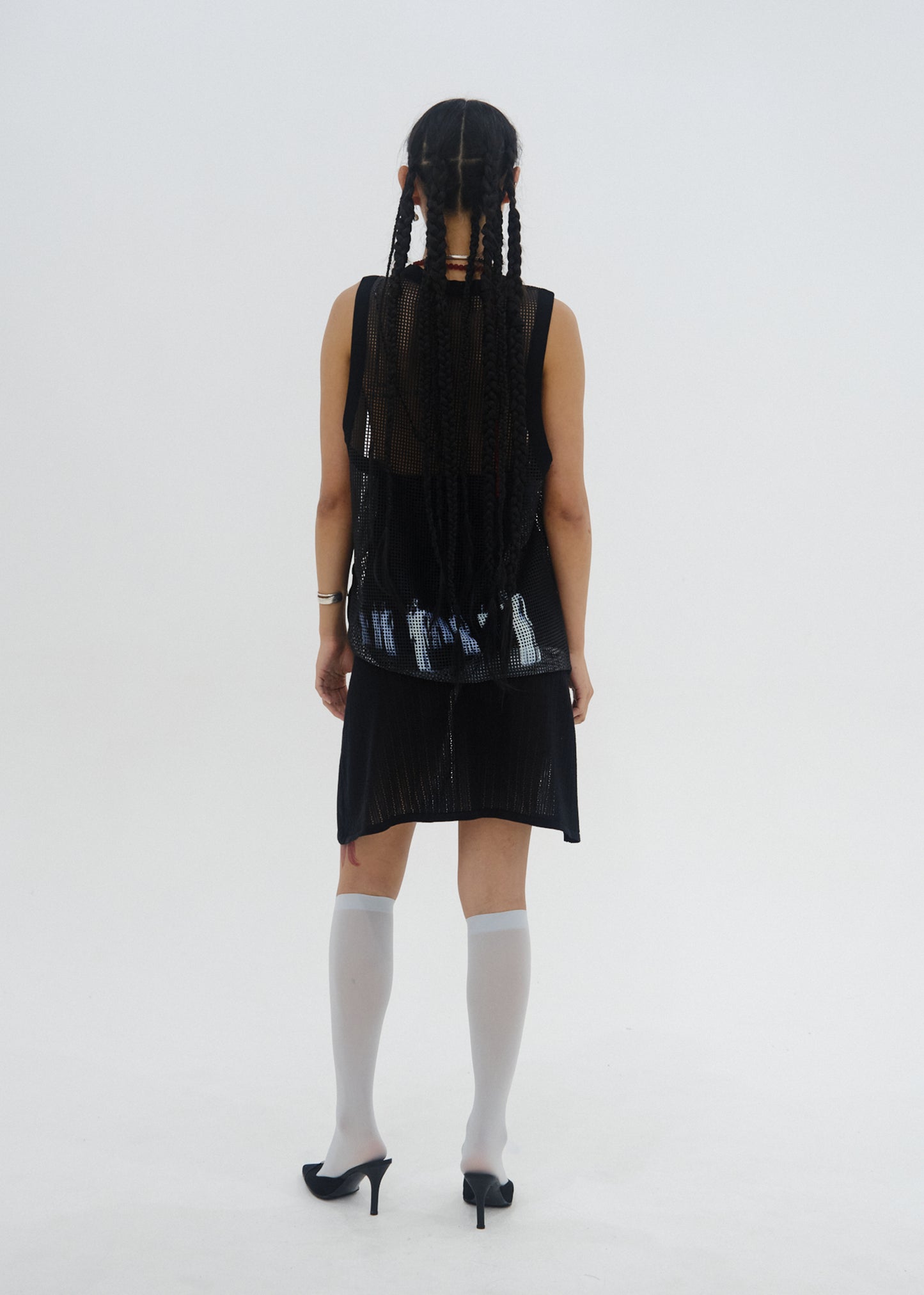 "JR" Mesh Sleeveless