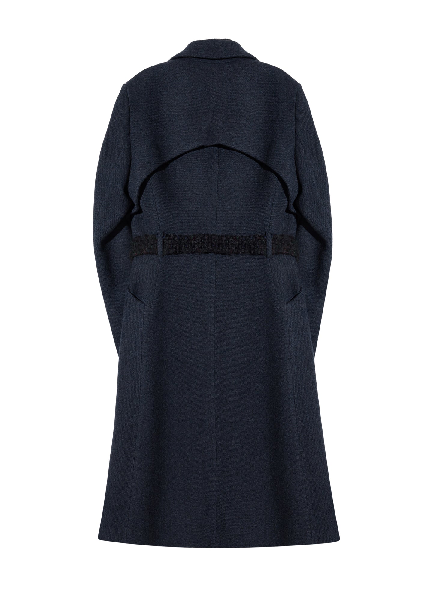 Ceramic Button Long Coat