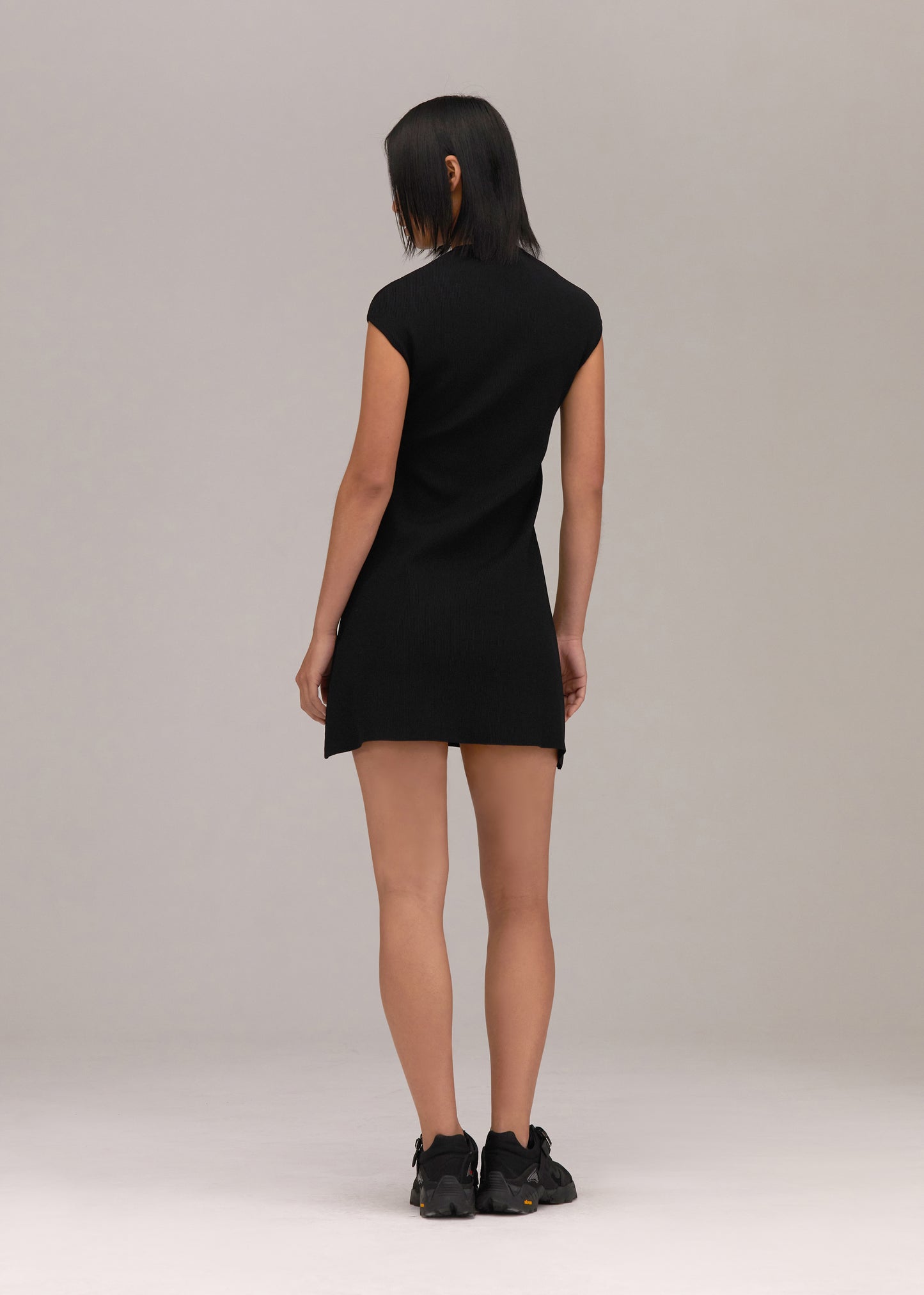 Knit Qipao Mini Dress