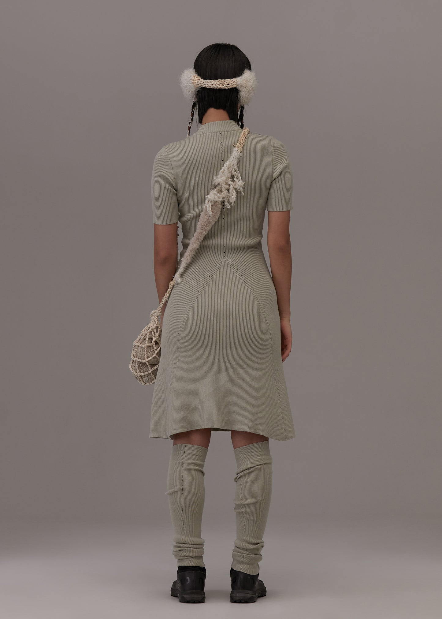 Knitted Cross Bag