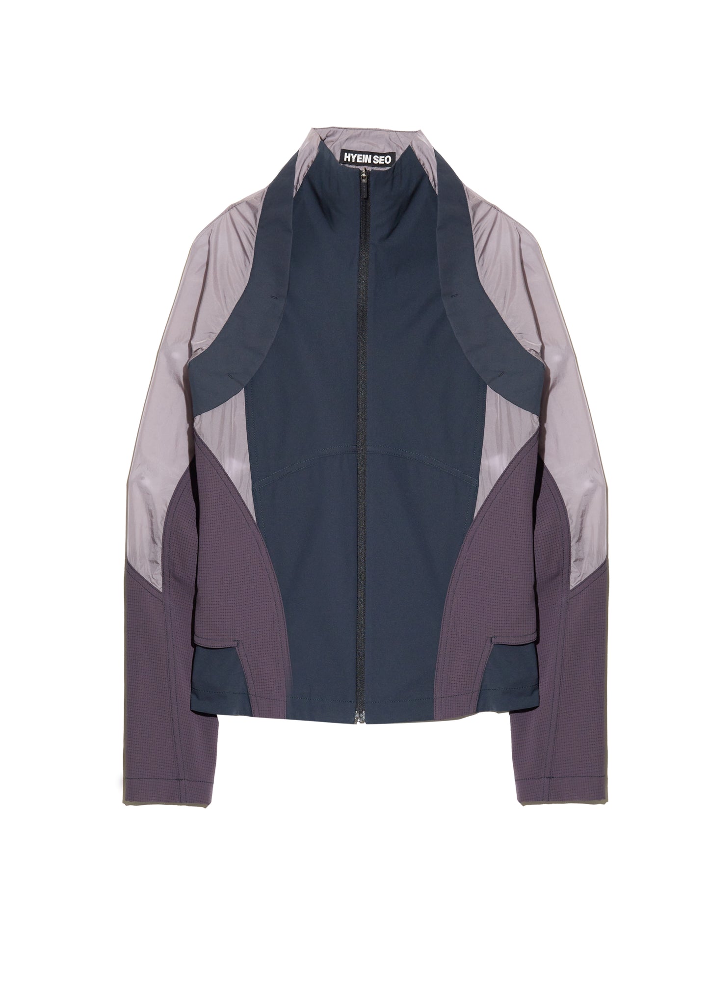 Paneled Windbreaker