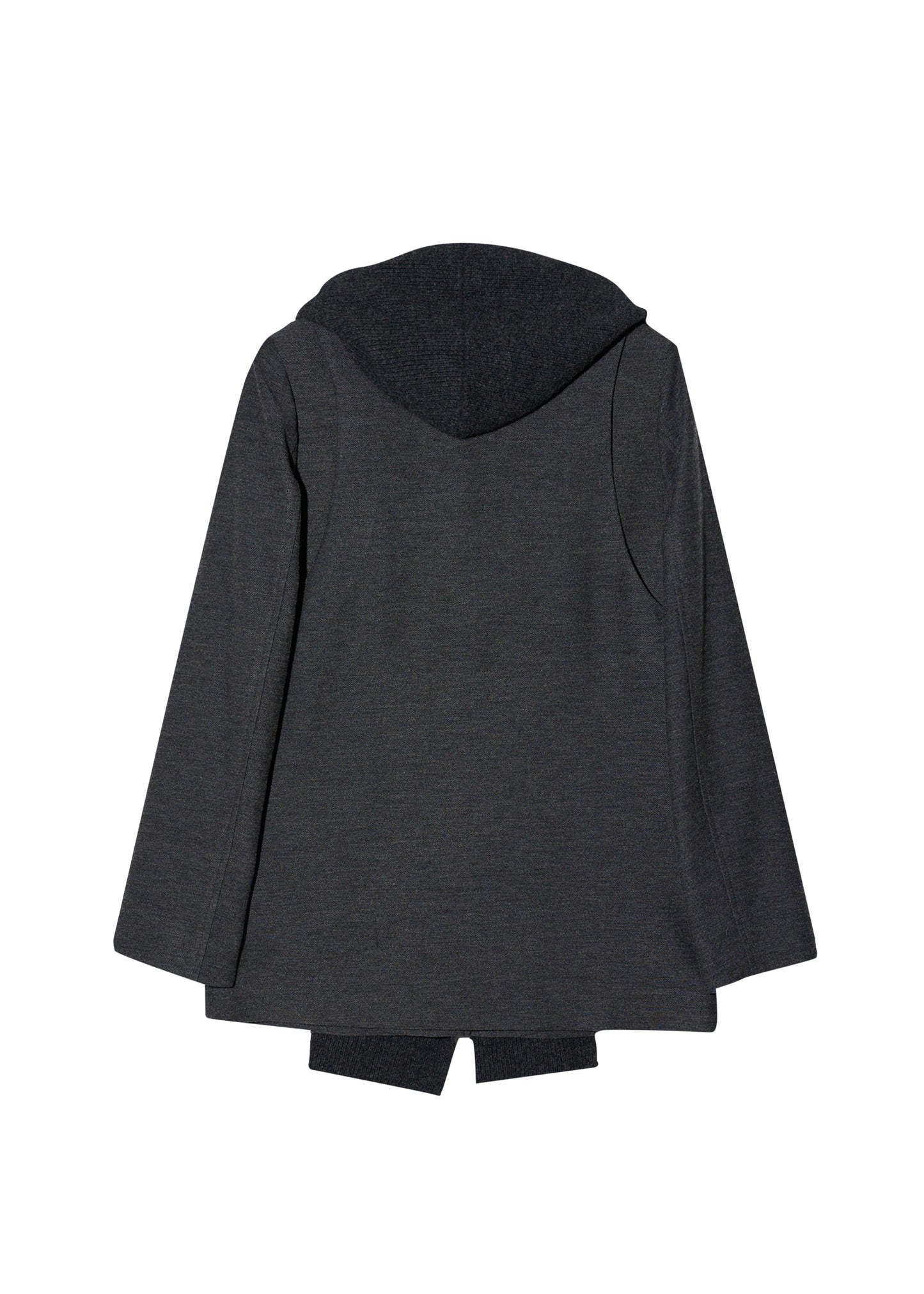 Silver Button Jacket w/ Hood Muffler
