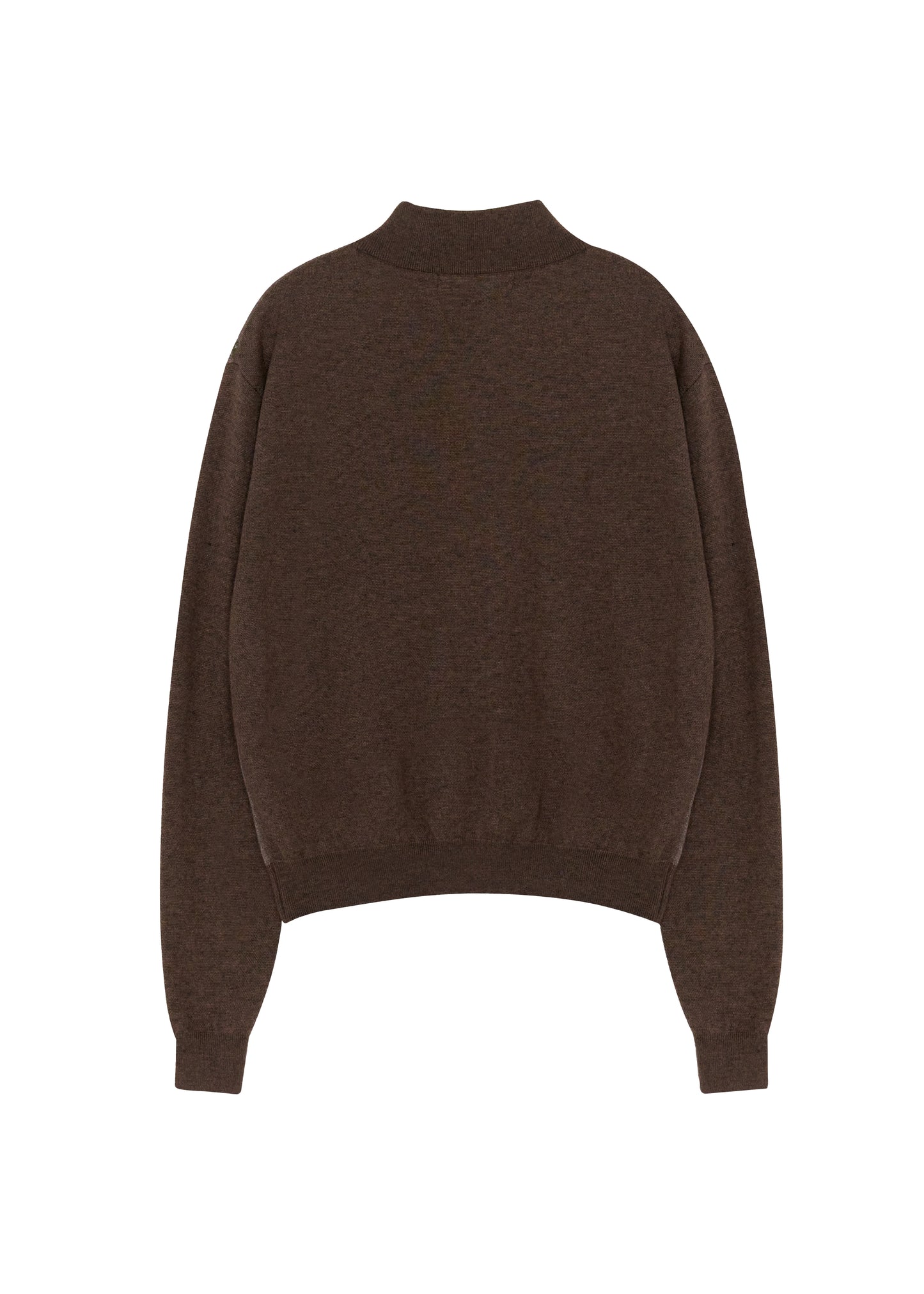 Graphic Knit Zip-Up