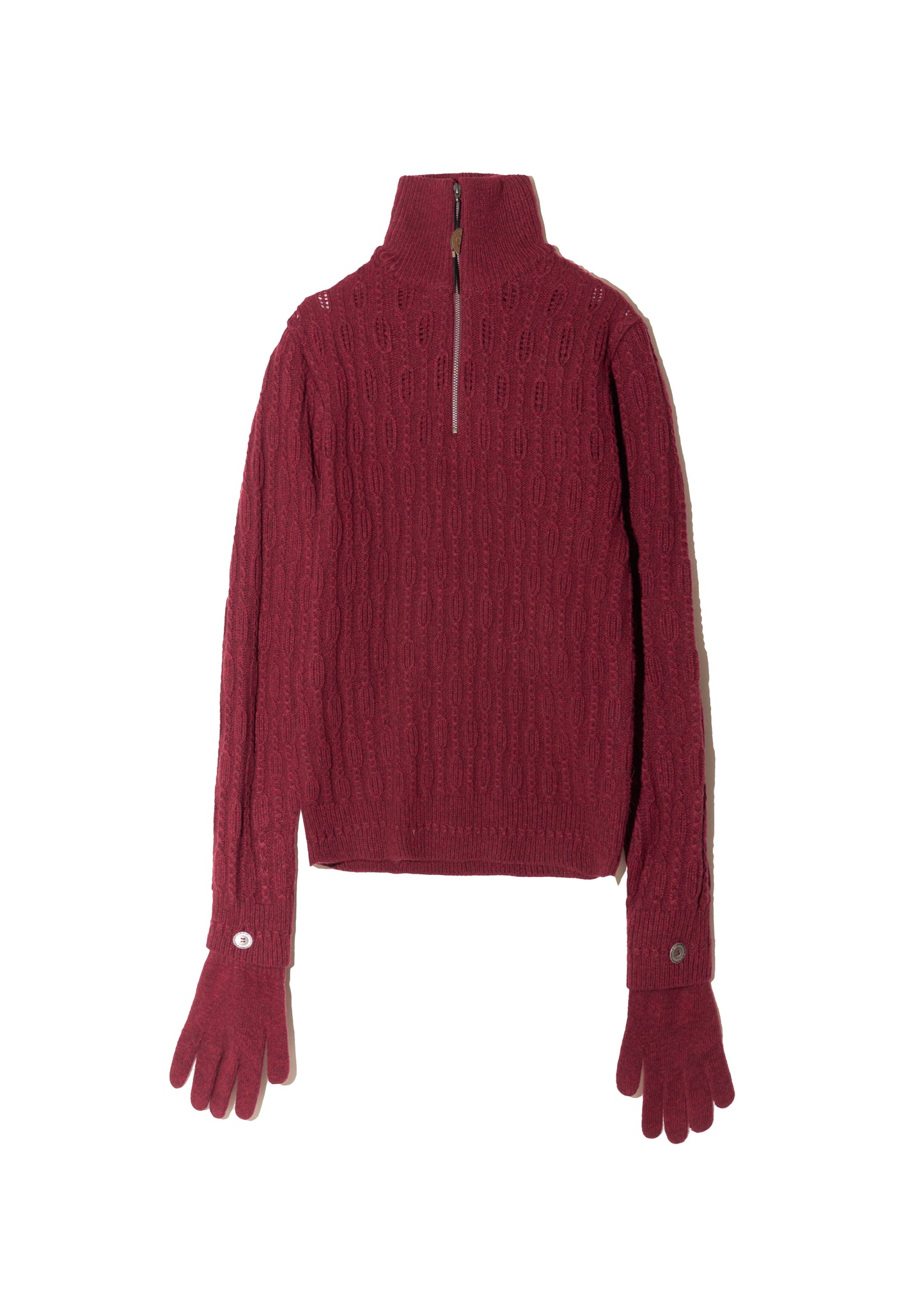 Troyer Knit Sweater w/ Gloves