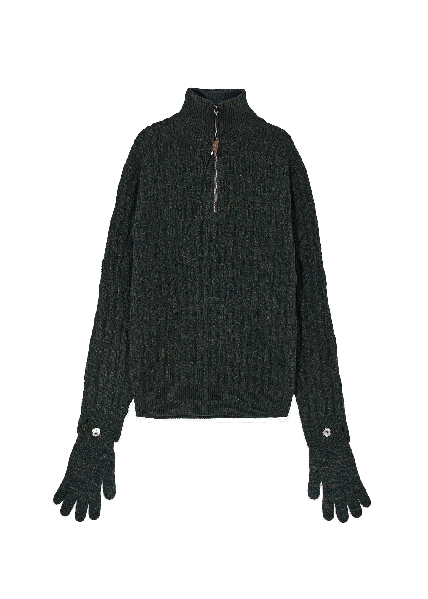 Troyer Knit Sweater w/ Gloves