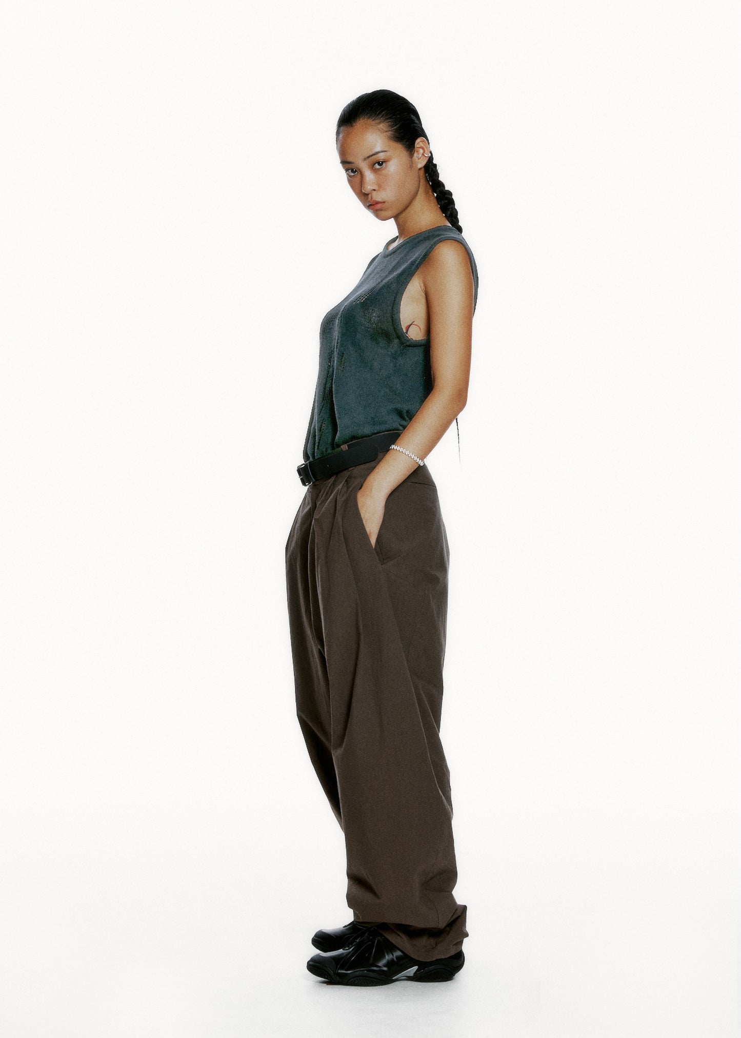 Twined Knit Sleeveless