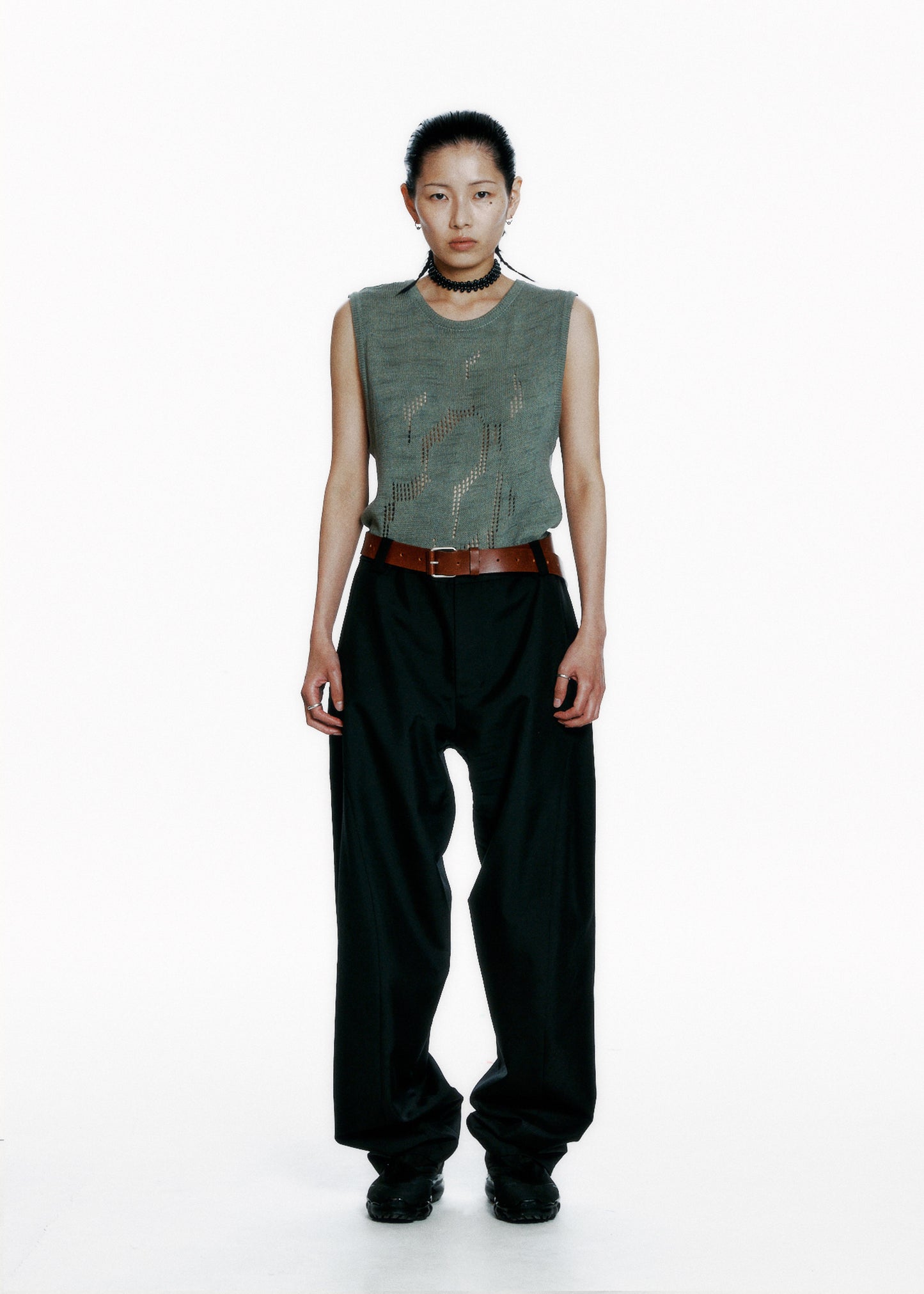 Twined Knit Sleeveless