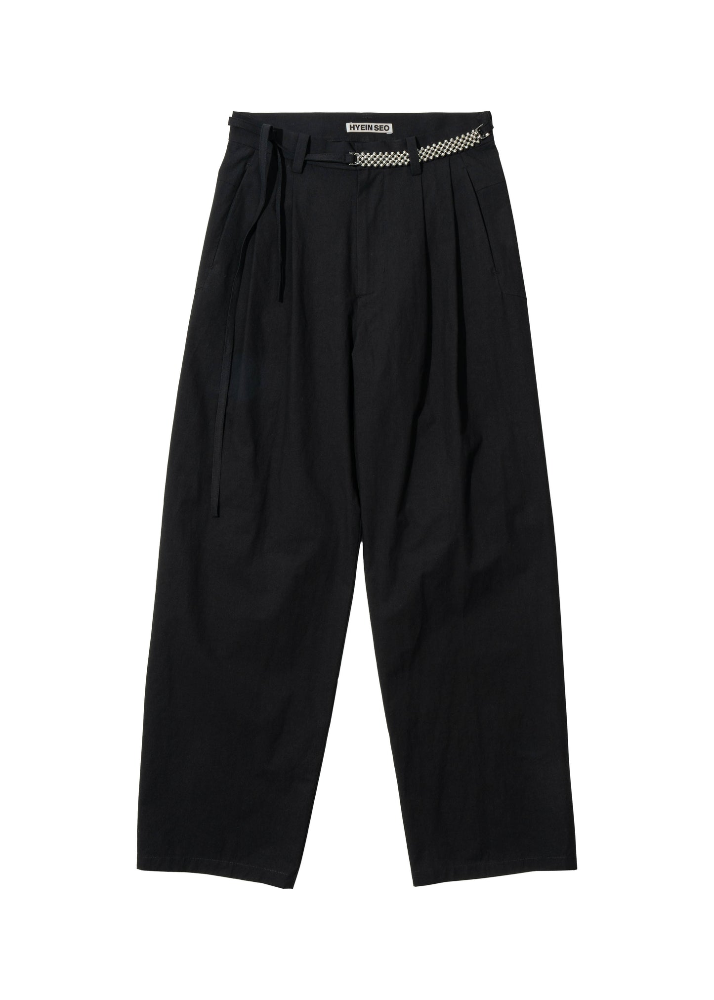 Wide Pants w/ Beaded Belt