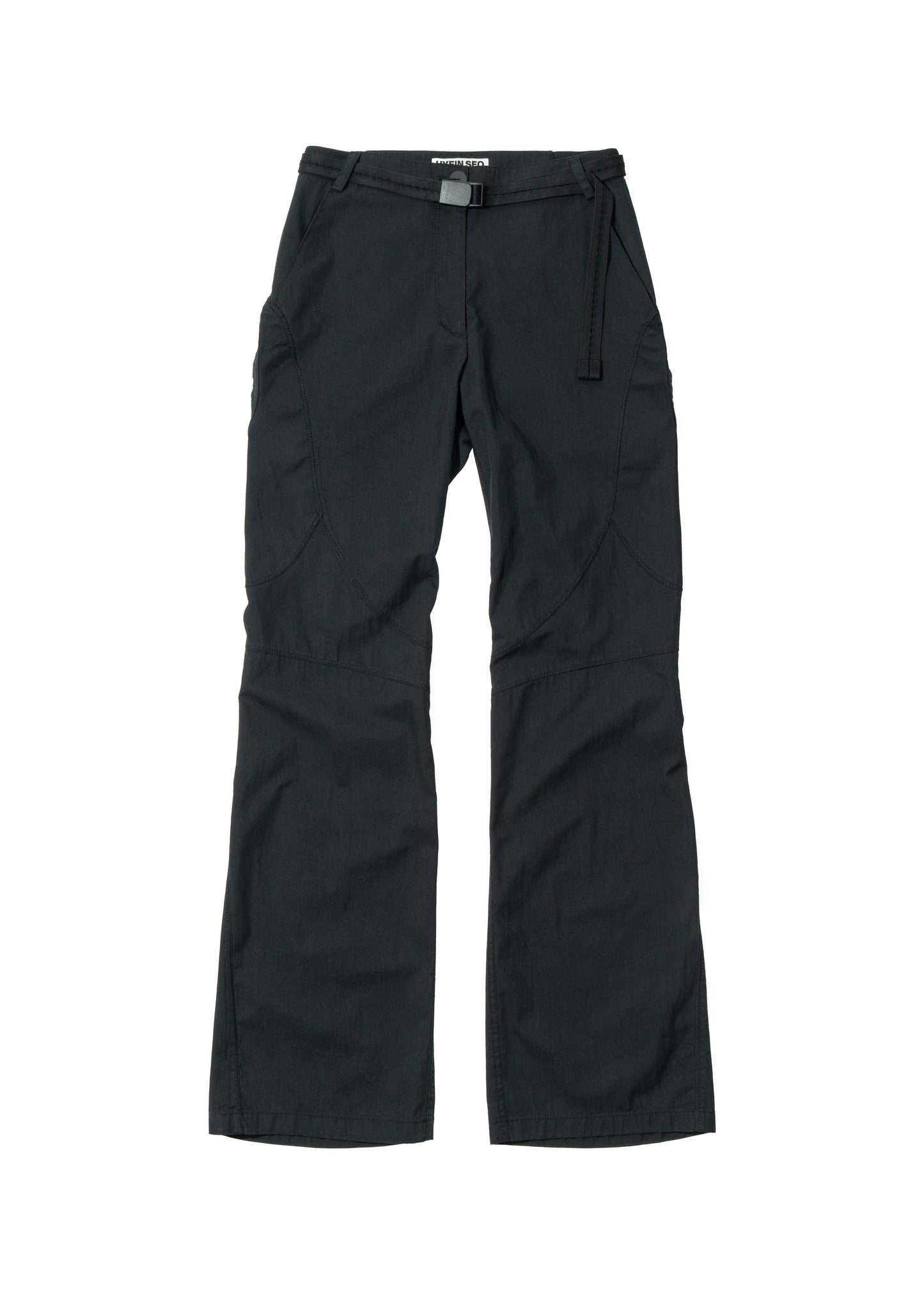 Low-Rise Pants w/ Belt