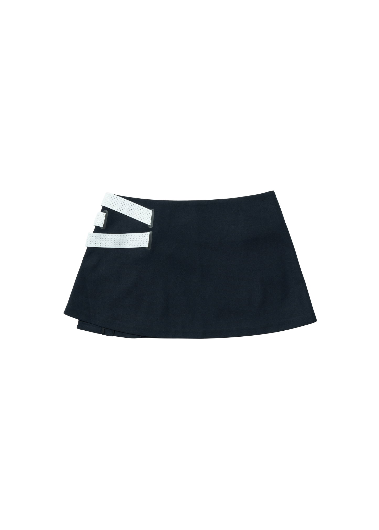 Pleated Wrap Skirt