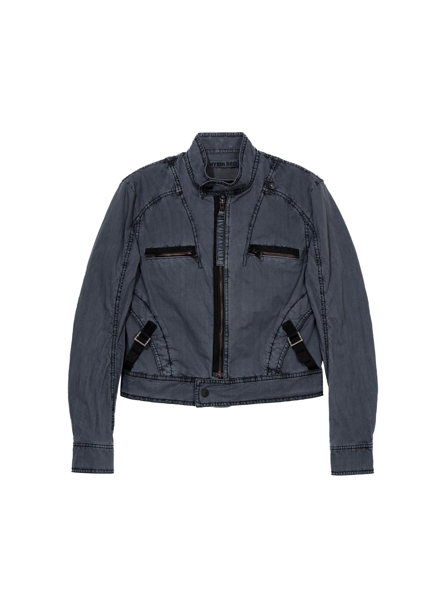 Dyed Moto Jacket
