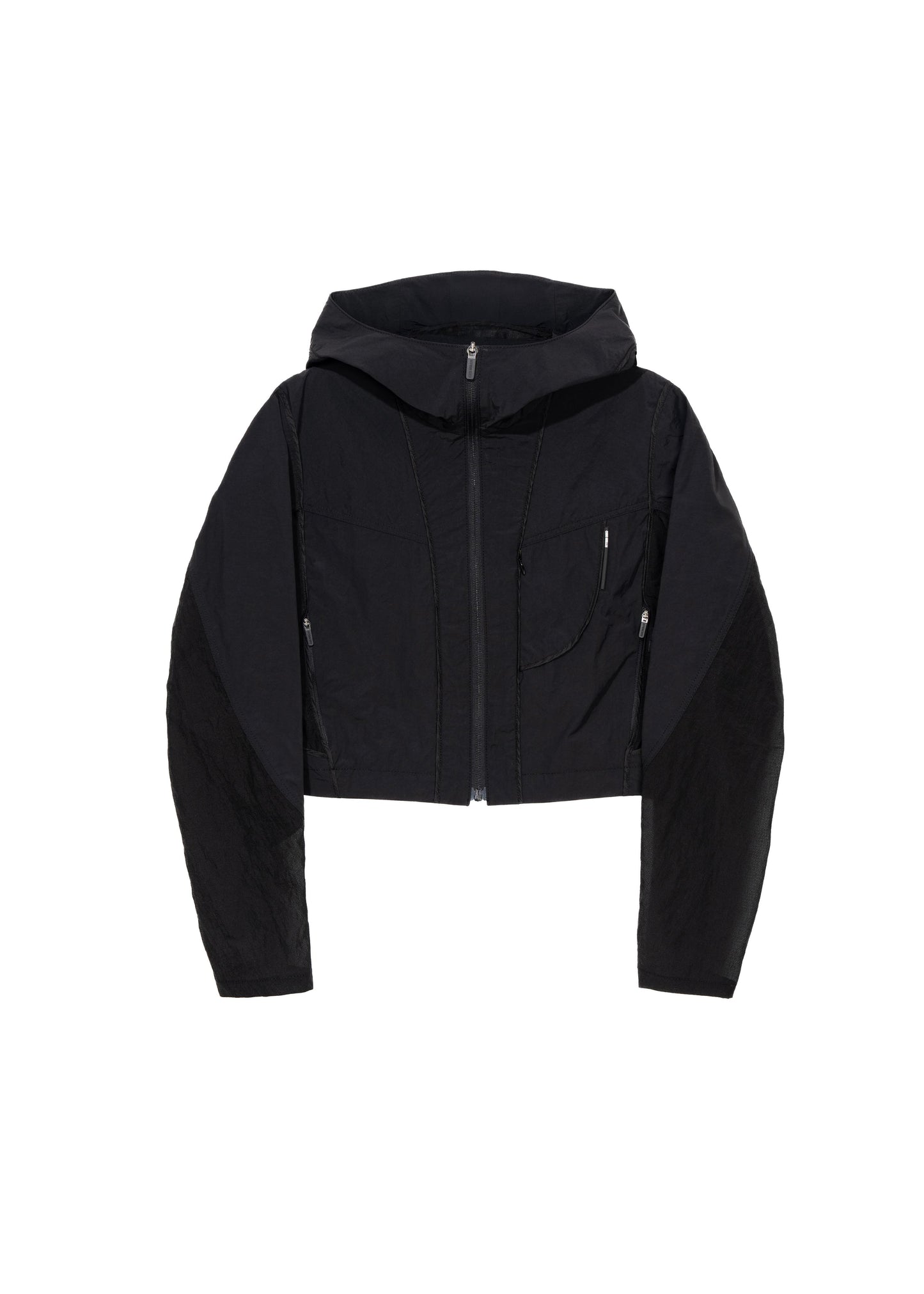 Paneled Crop Jacket
