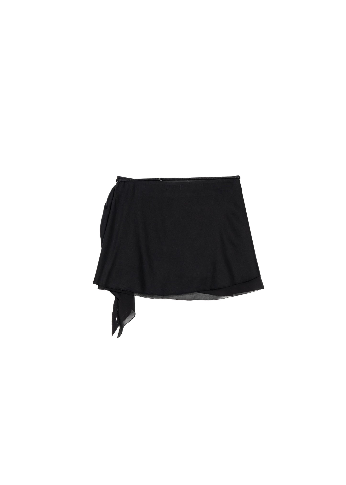 Tied Mini Skirt