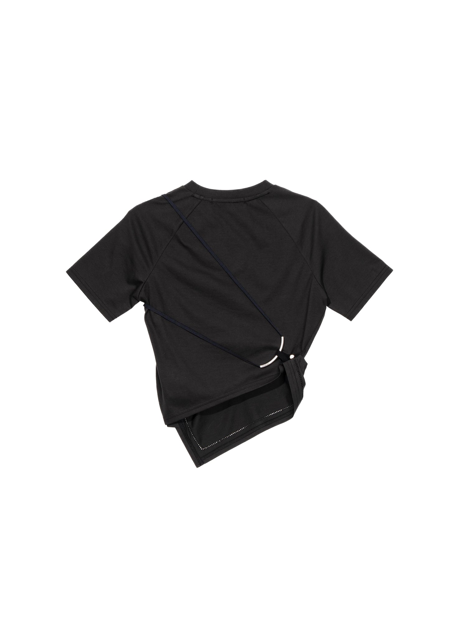 Hemstitch Crop Top