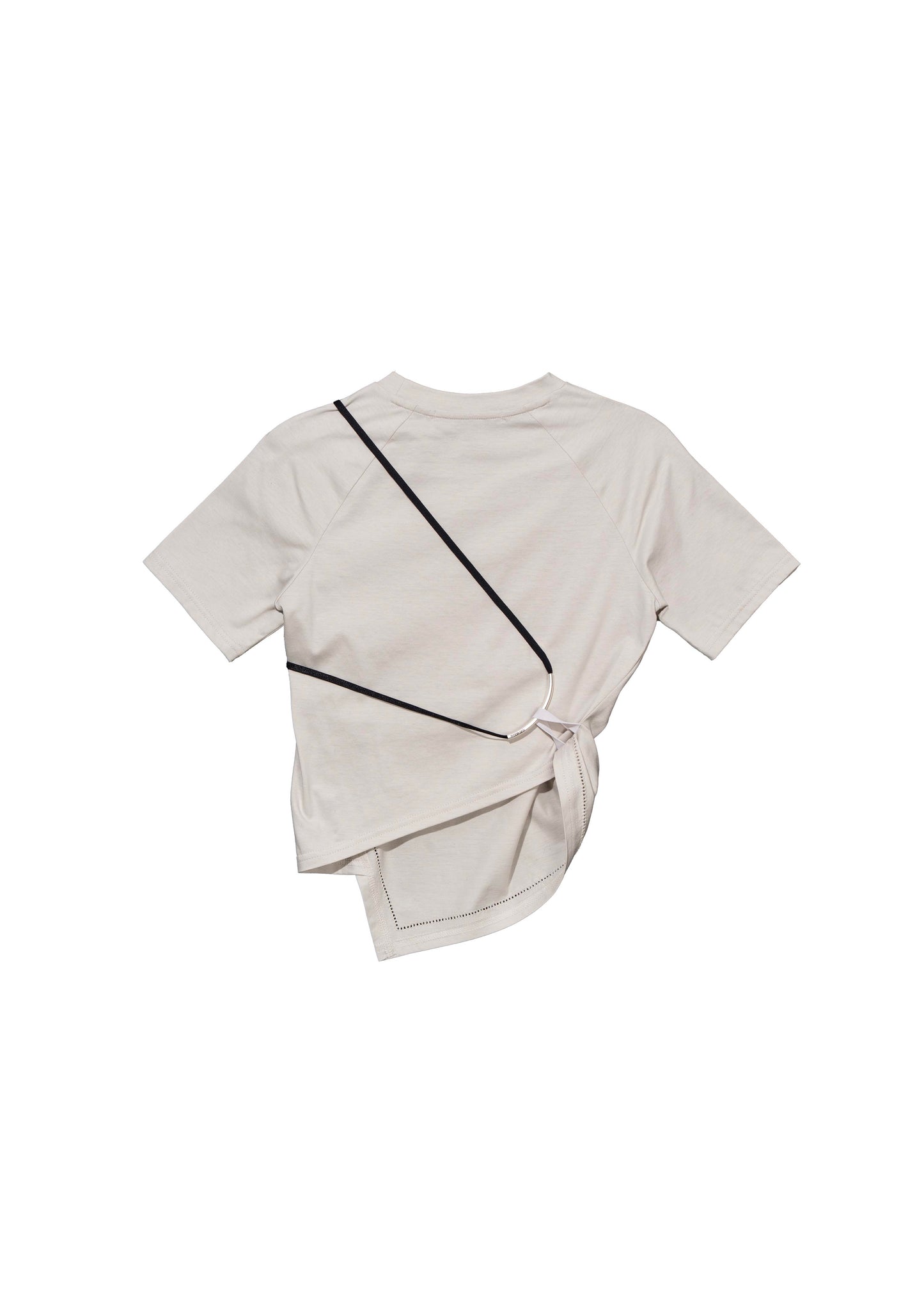 Hemstitch Crop Top