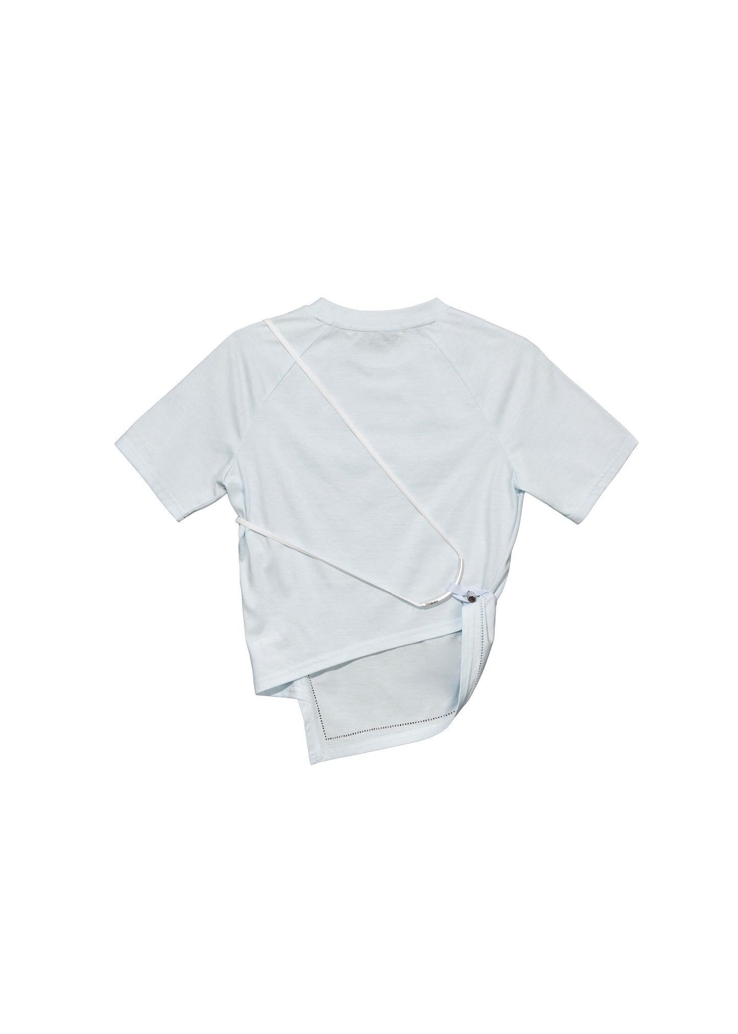 Hemstitch Crop Top