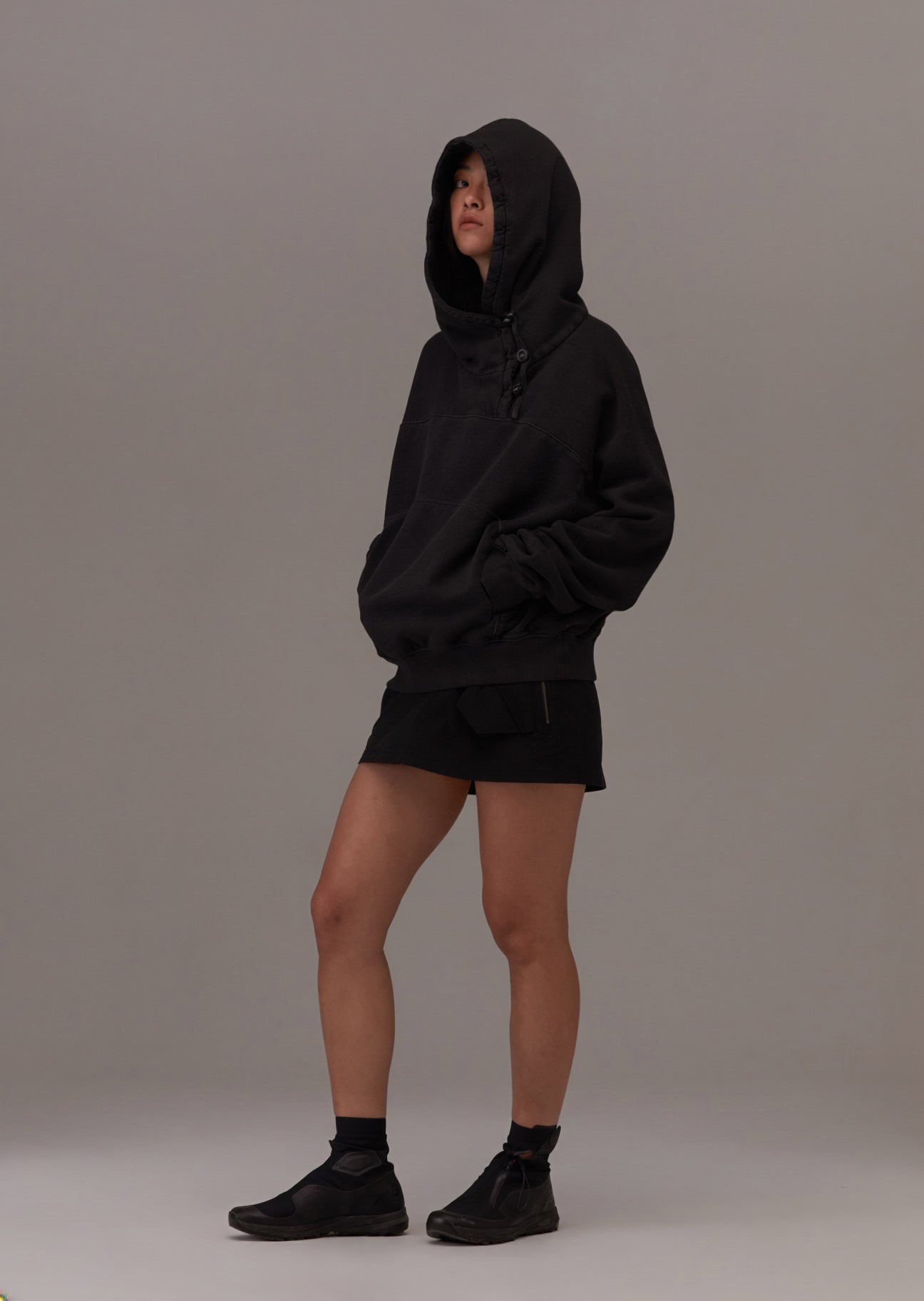Button Hoodie