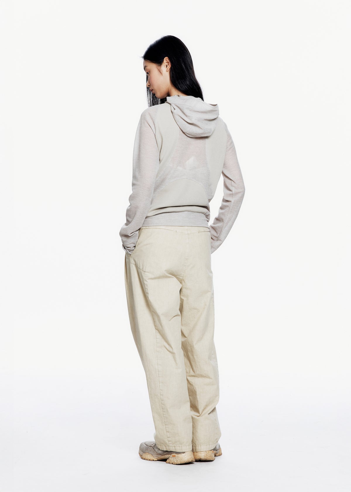 Wide Pants w/ Macrame Belt